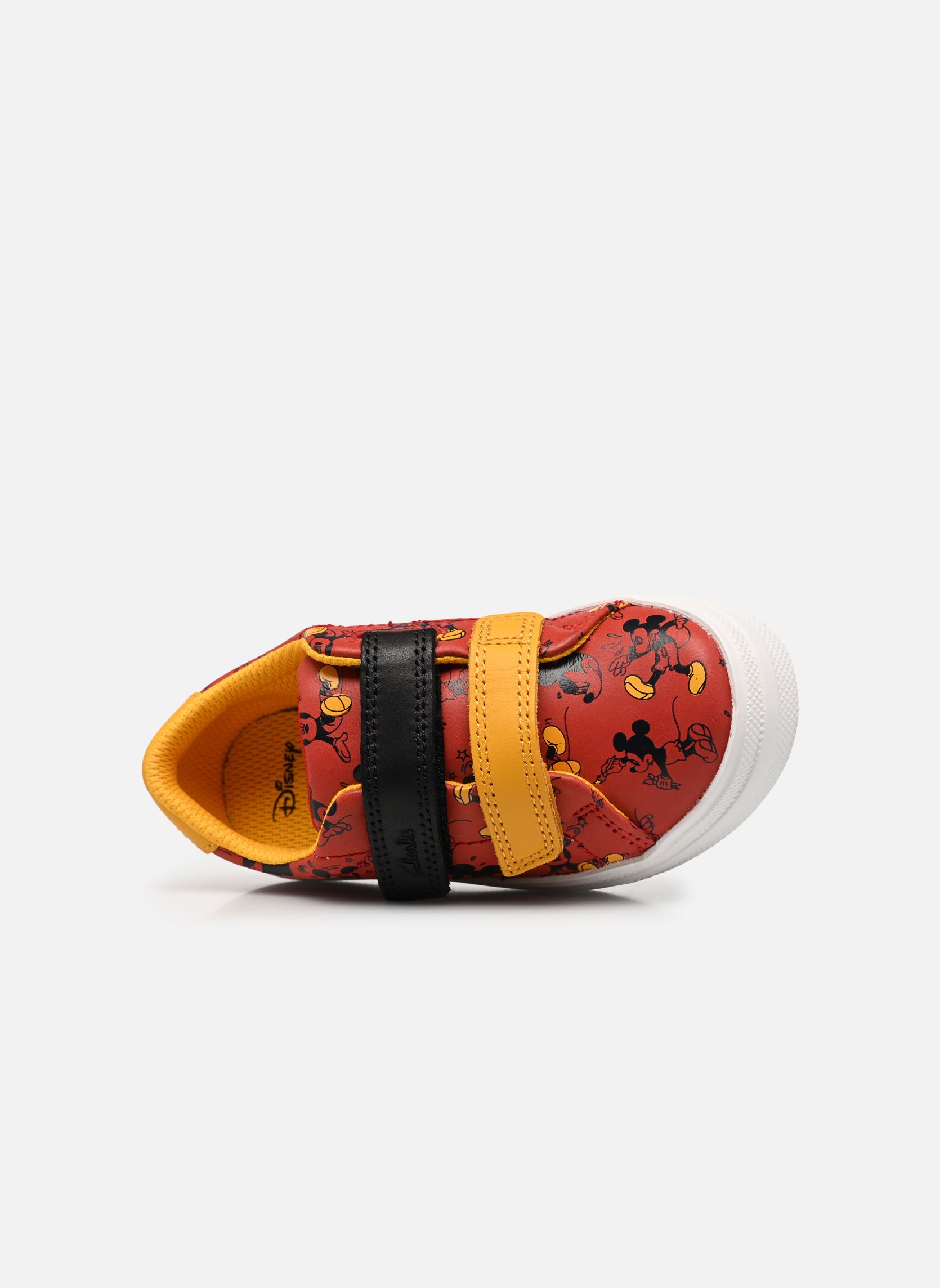 Baskets basses Nova Mouse T garçon rouge Clarks Baskets basses Nova Mouse T garçon rouge RED COMBI