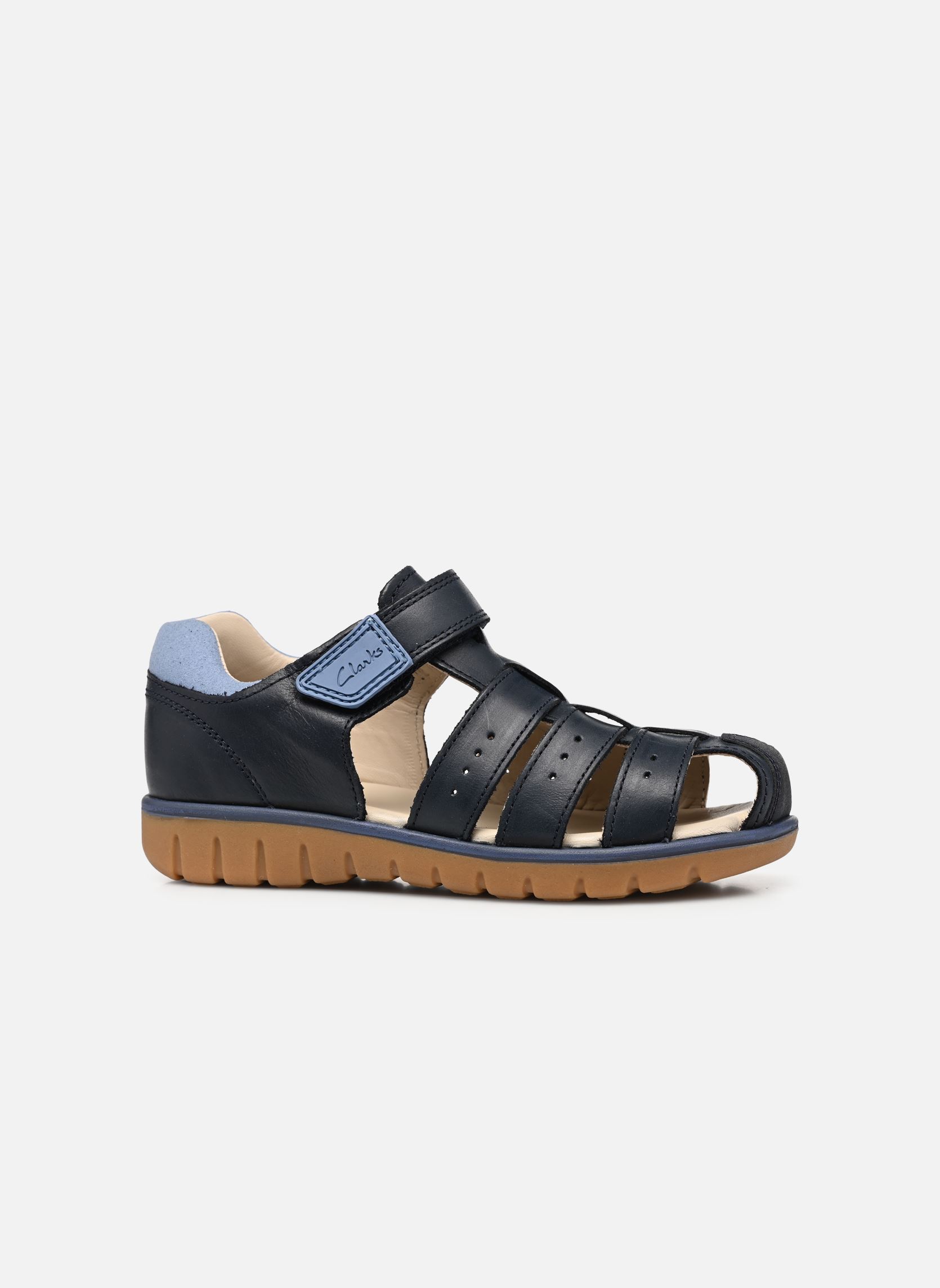 Sandalen Roam Bay K jungen blau Clarks Sandalen Roam Bay K jungen blau NAVY LEATHER