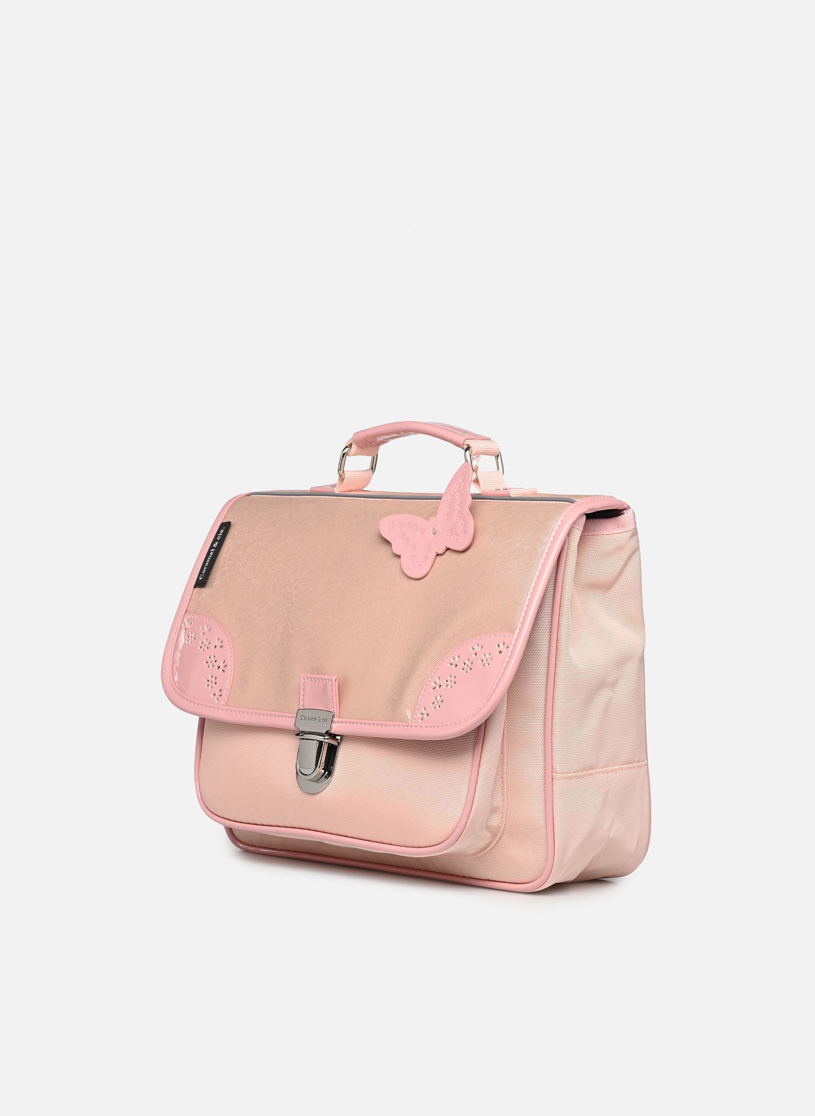 schooltassen Cartable 32 cm meisjes roze Caramel & Cie schooltassen Cartable 32 cm meisjes roze PEARL BLUSH