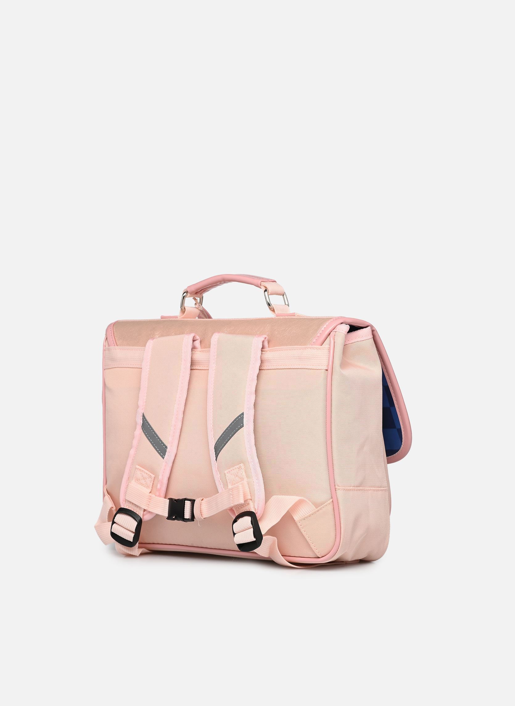 schooltassen Cartable 32 cm meisjes roze Caramel & Cie schooltassen Cartable 32 cm meisjes roze PEARL BLUSH