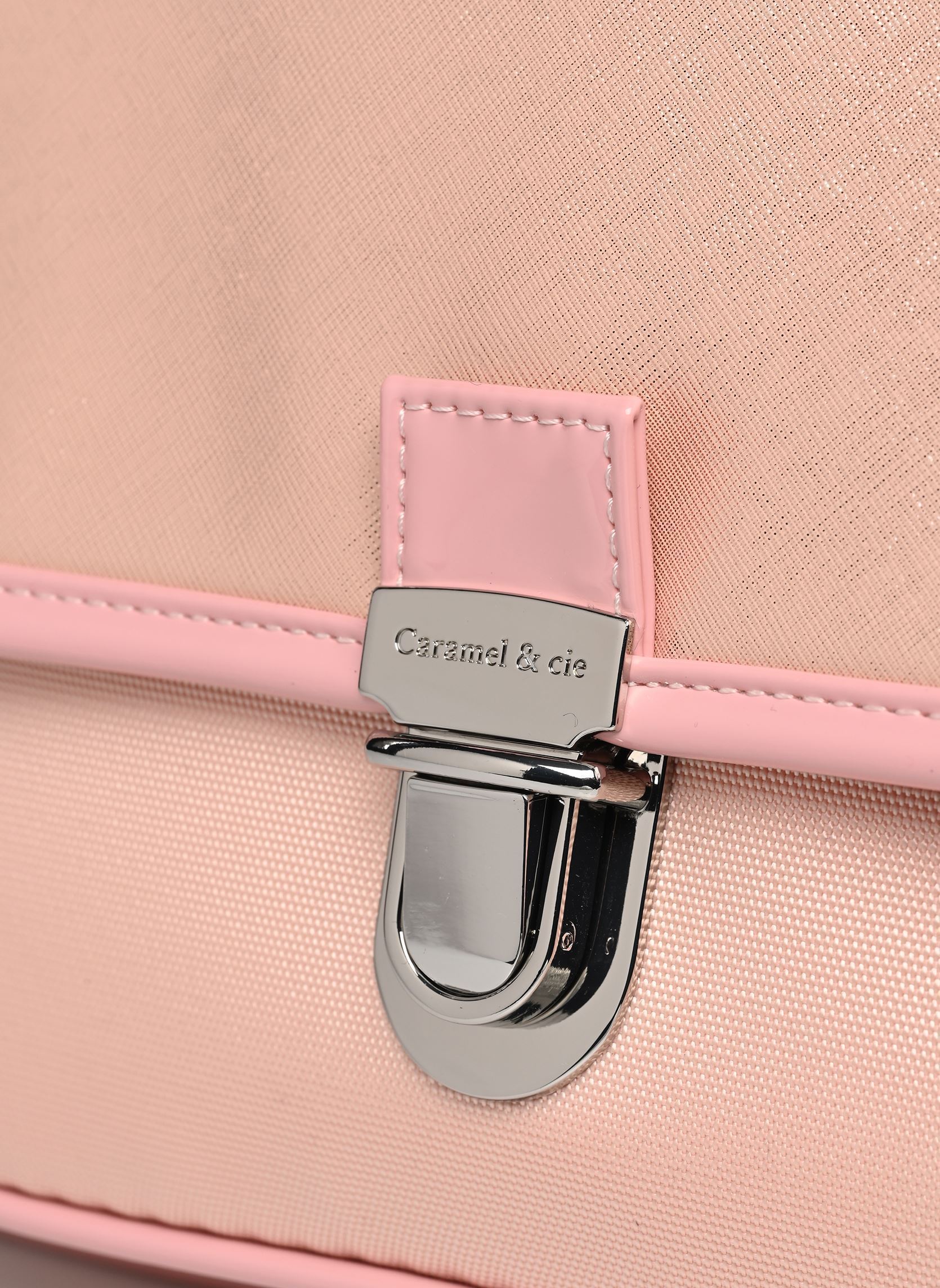 schooltassen Cartable 32 cm meisjes roze Caramel & Cie schooltassen Cartable 32 cm meisjes roze PEARL BLUSH