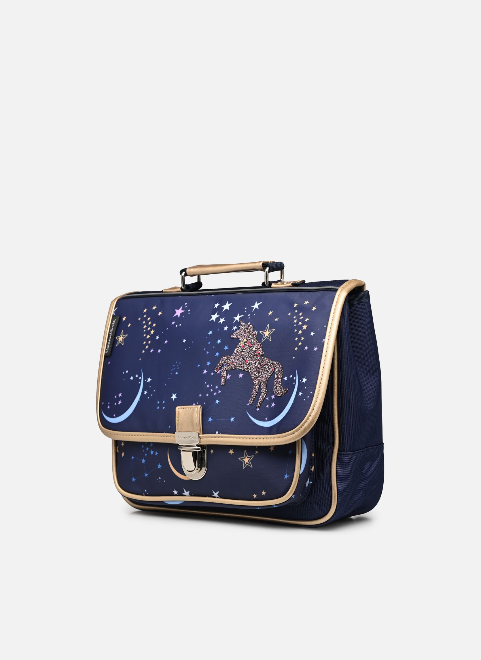 Cartables Cartable 32 cm fille bleu Caramel & Cie Cartables Cartable 32 cm fille bleu CONSTELLATION NUIT