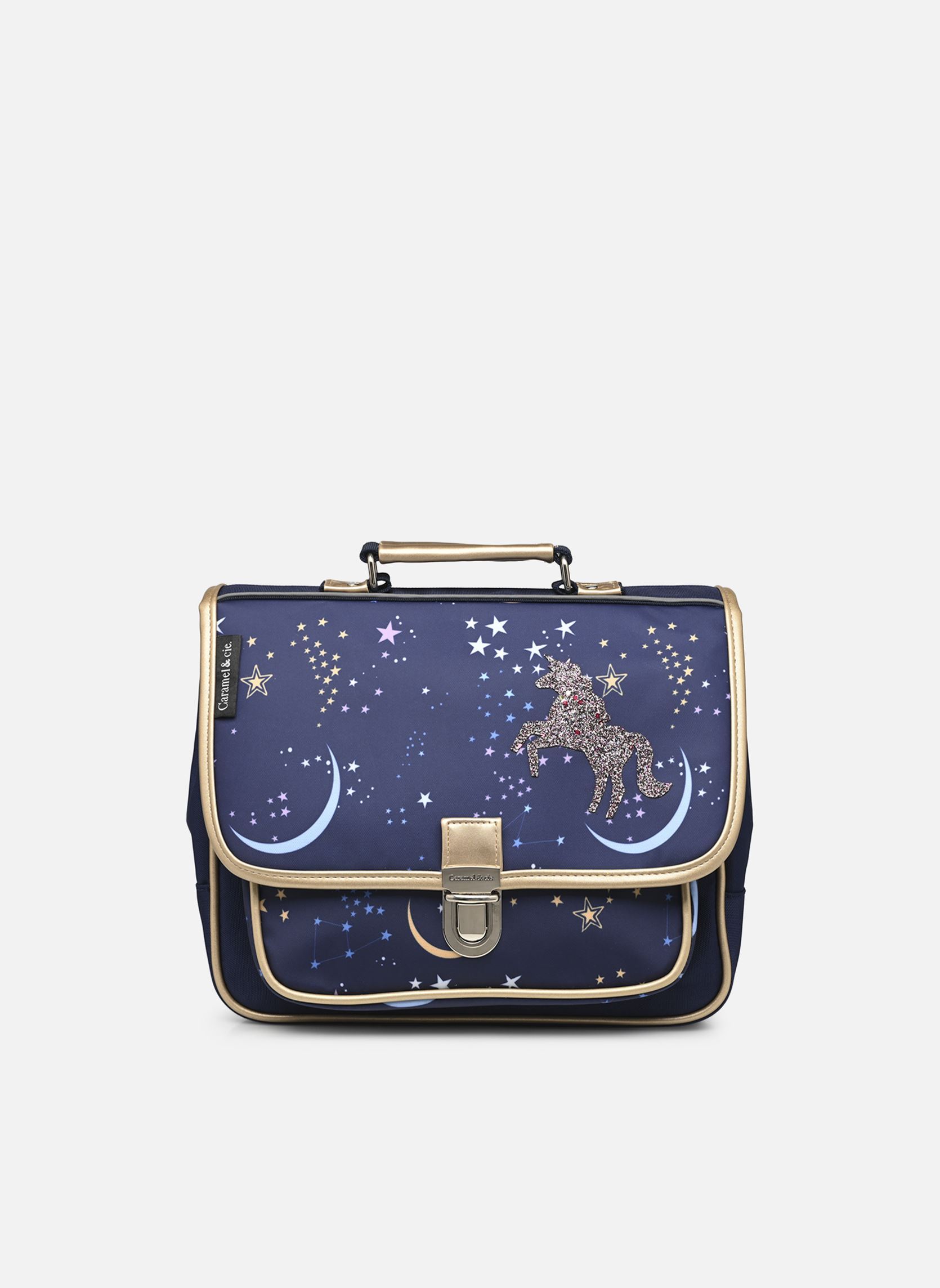 Cartables Cartable 32 cm fille bleu Caramel & Cie Cartables Cartable 32 cm fille bleu CONSTELLATION NUIT