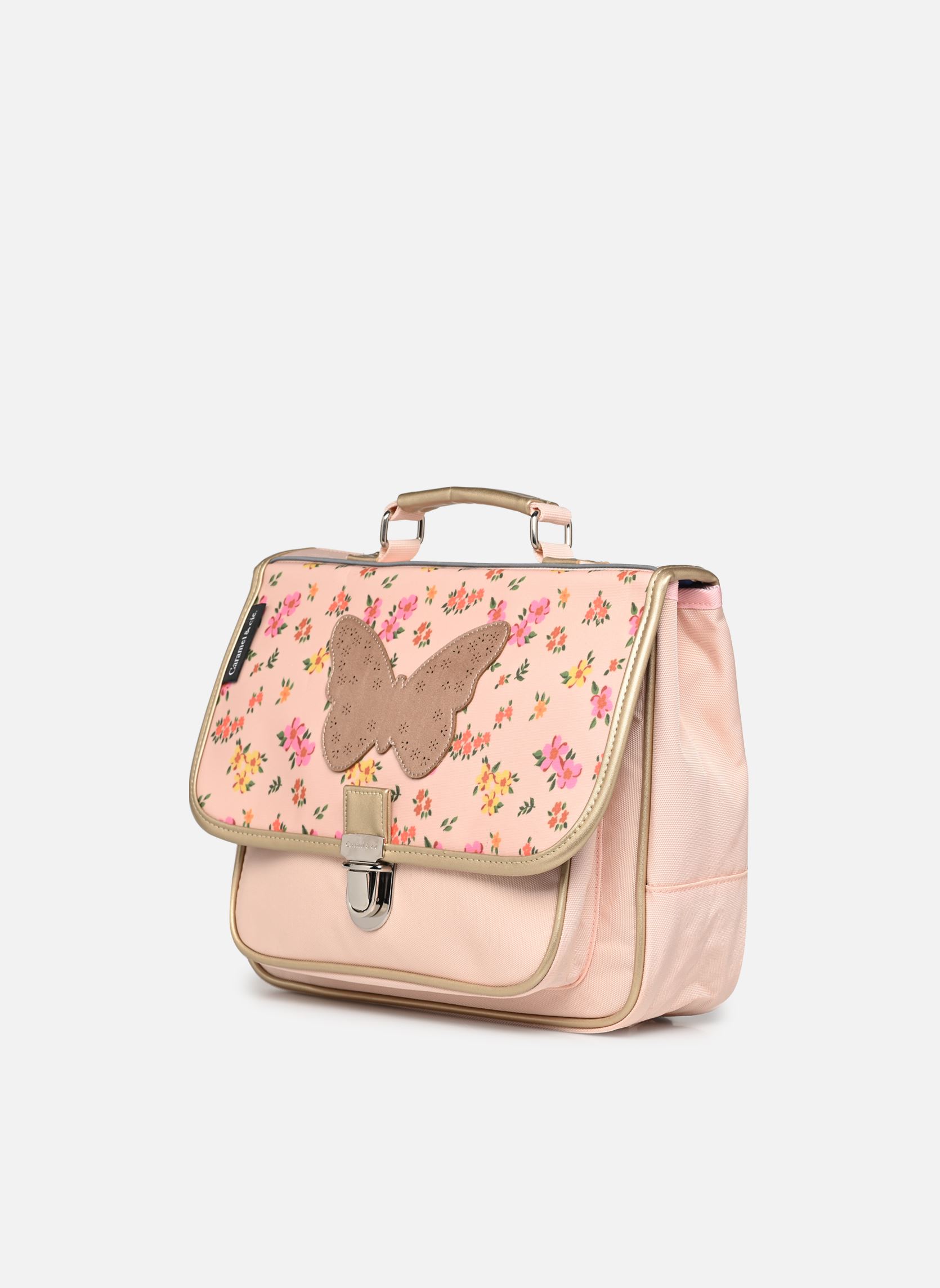 Cartables Cartable 32 cm fille rose Caramel & Cie Cartables Cartable 32 cm fille rose PAPILLON LIBERTY