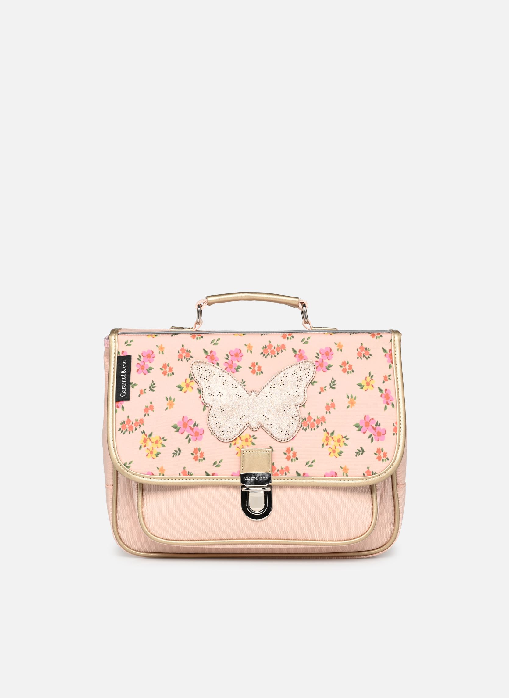 Cartables Cartable 32 cm fille rose Caramel & Cie Cartables Cartable 32 cm fille rose PAPILLON LIBERTY