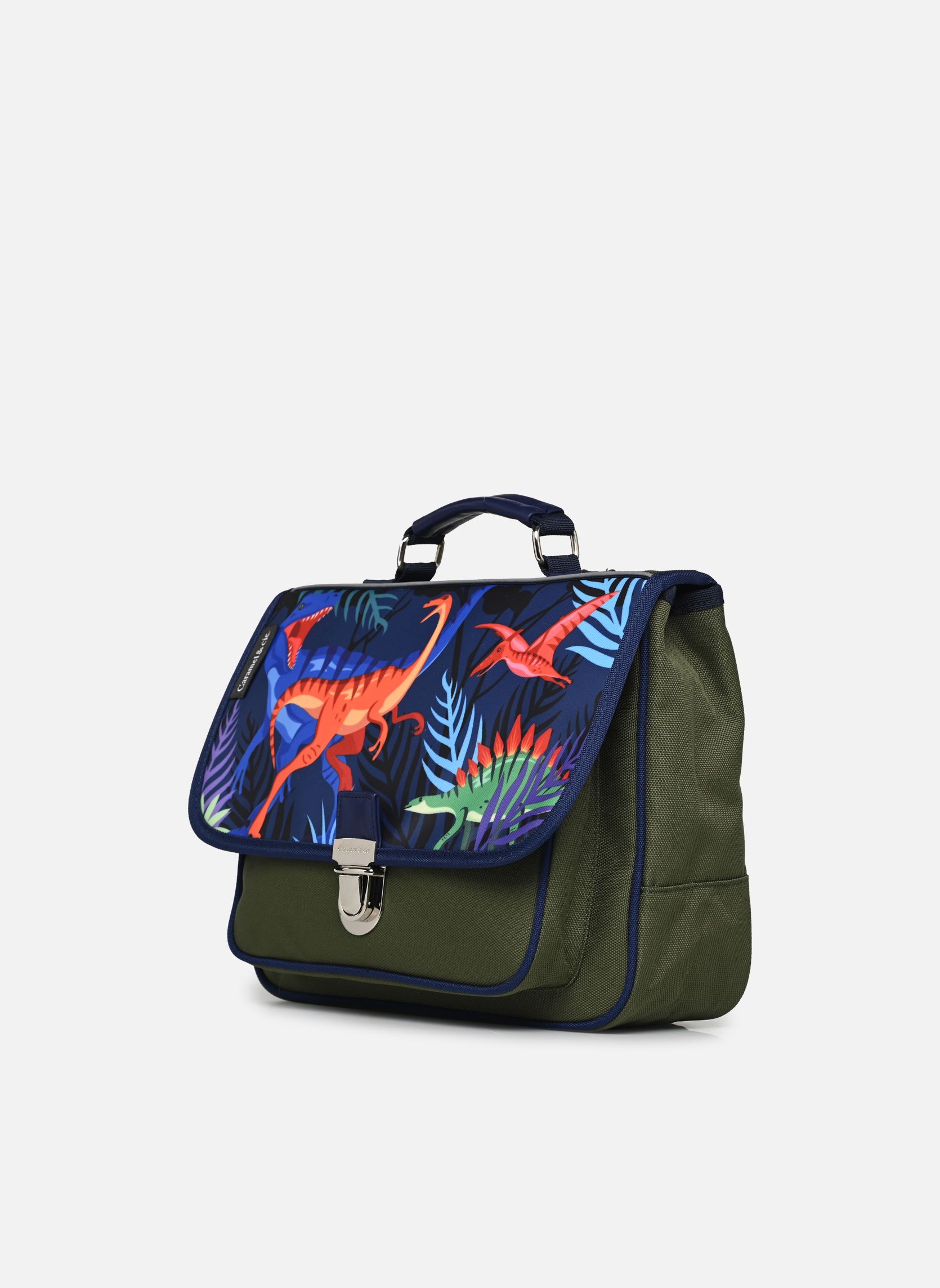 Cartables Cartable 32 cm garçon vert Caramel & Cie Cartables Cartable 32 cm garçon vert JURASSIC
