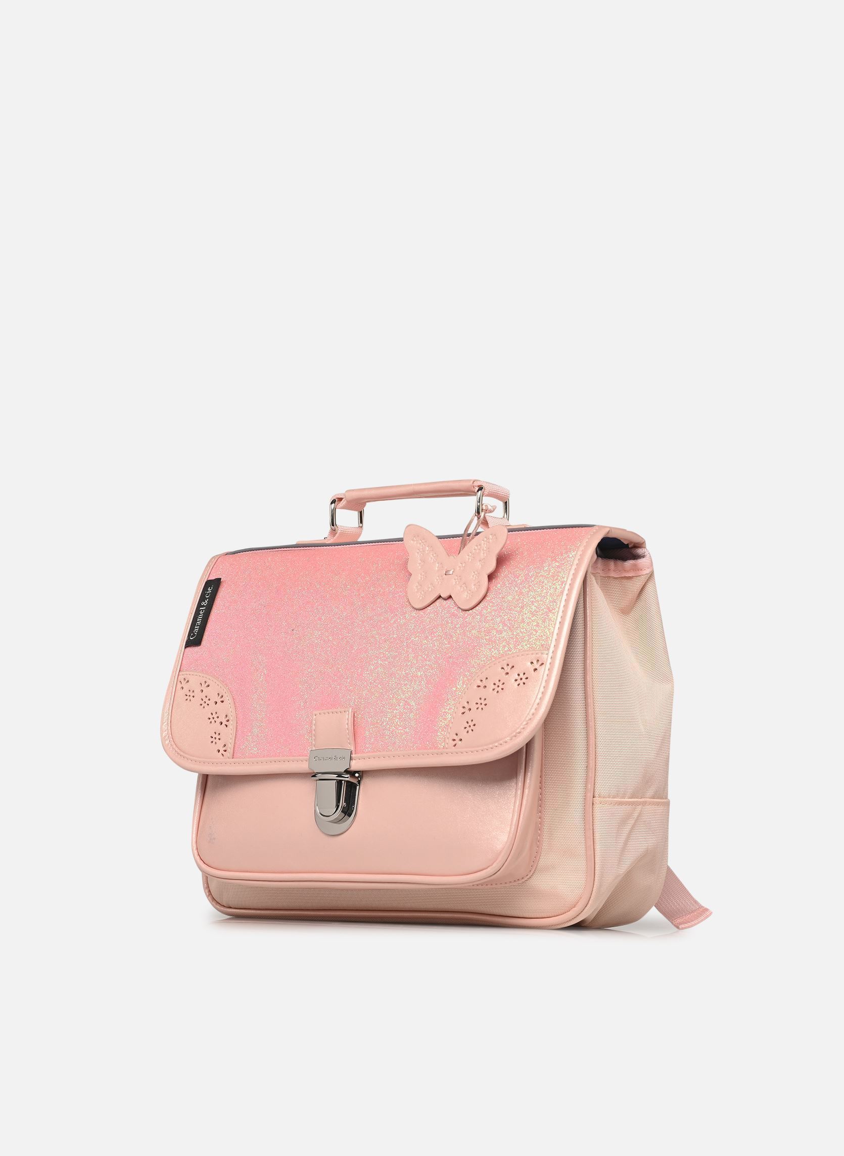 Cartables Cartable 32 cm fille rose Caramel & Cie Cartables Cartable 32 cm fille rose PINK OXFORD