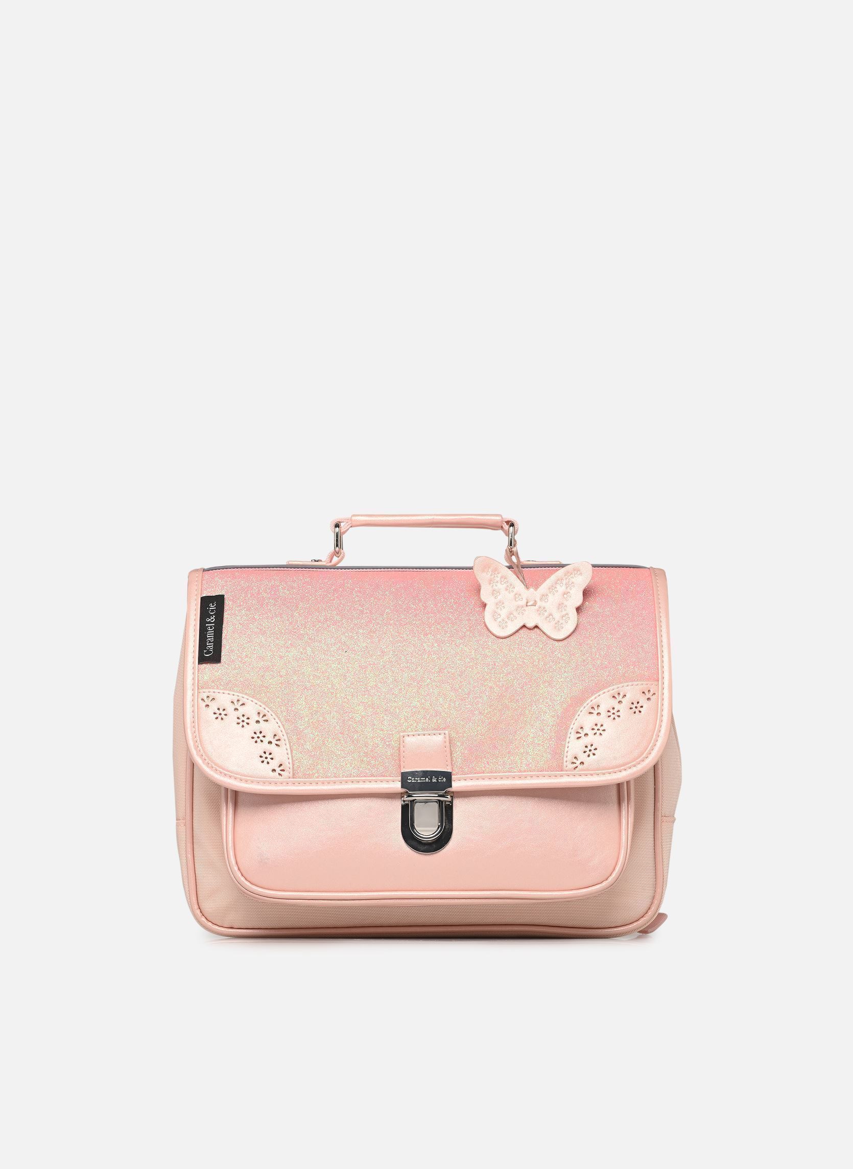 Cartables Cartable 32 cm fille rose Caramel & Cie Cartables Cartable 32 cm fille rose PINK OXFORD