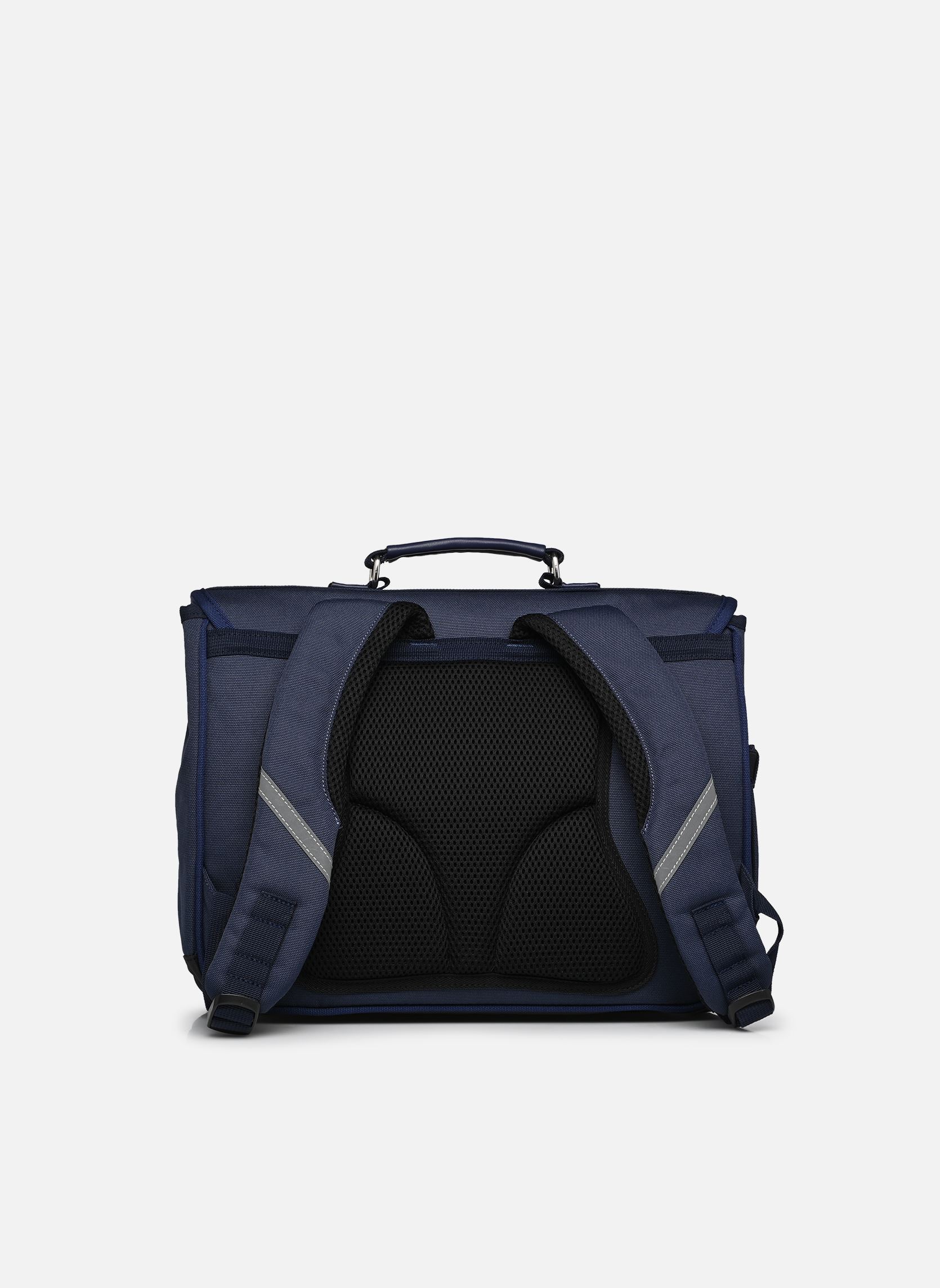 schooltassen Cartable 38 cm jongens blauw Caramel & Cie schooltassen Cartable 38 cm jongens blauw CHROMATIC LIGHTNING
