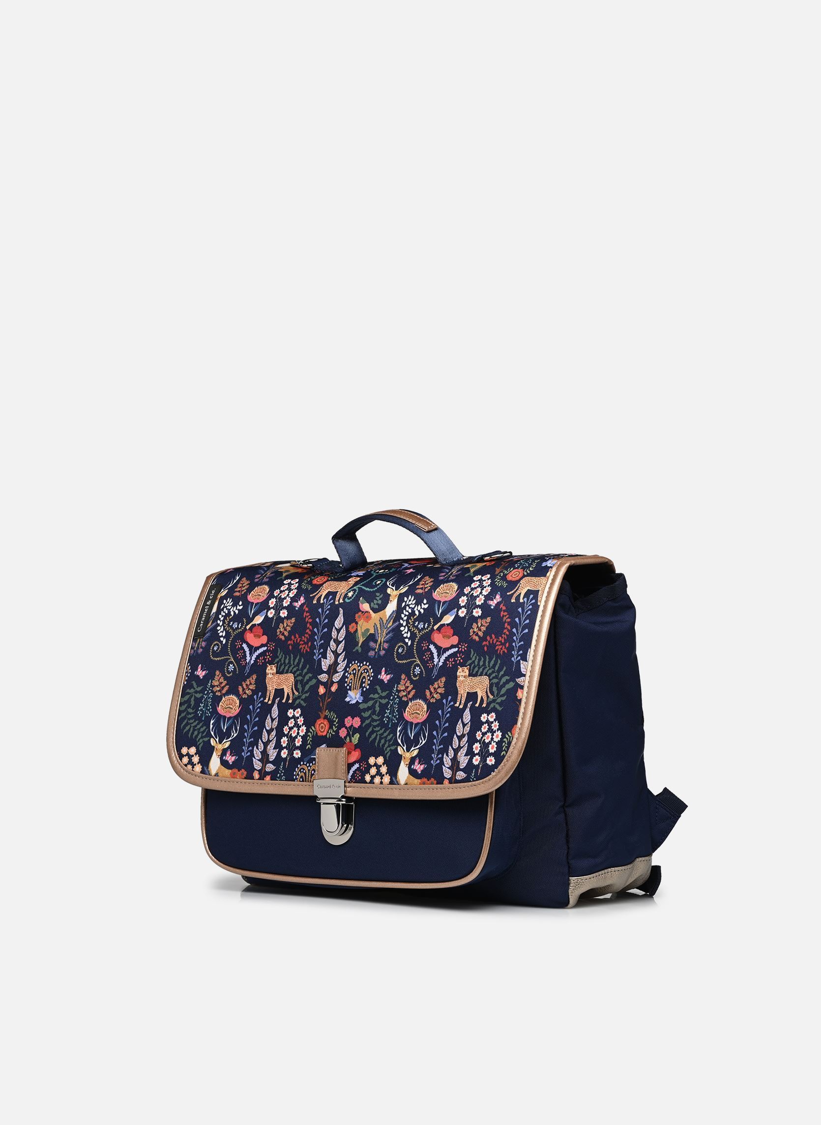 schooltassen Cartable 38 cm meisjes blauw Caramel & Cie schooltassen Cartable 38 cm meisjes blauw MAGIC FOREST
