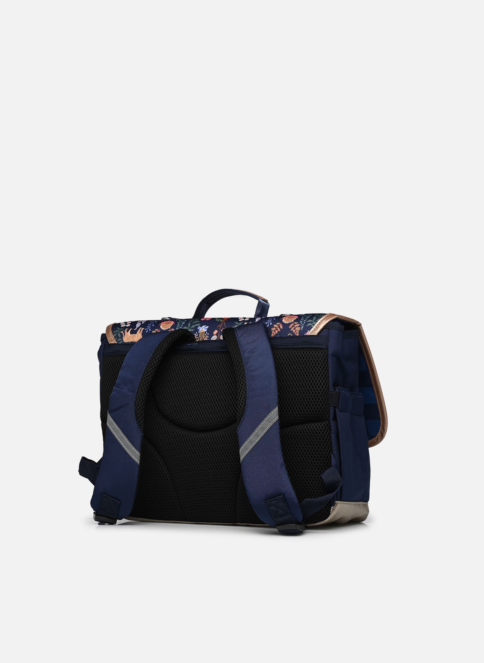 schooltassen Cartable 38 cm meisjes blauw Caramel & Cie schooltassen Cartable 38 cm meisjes blauw MAGIC FOREST