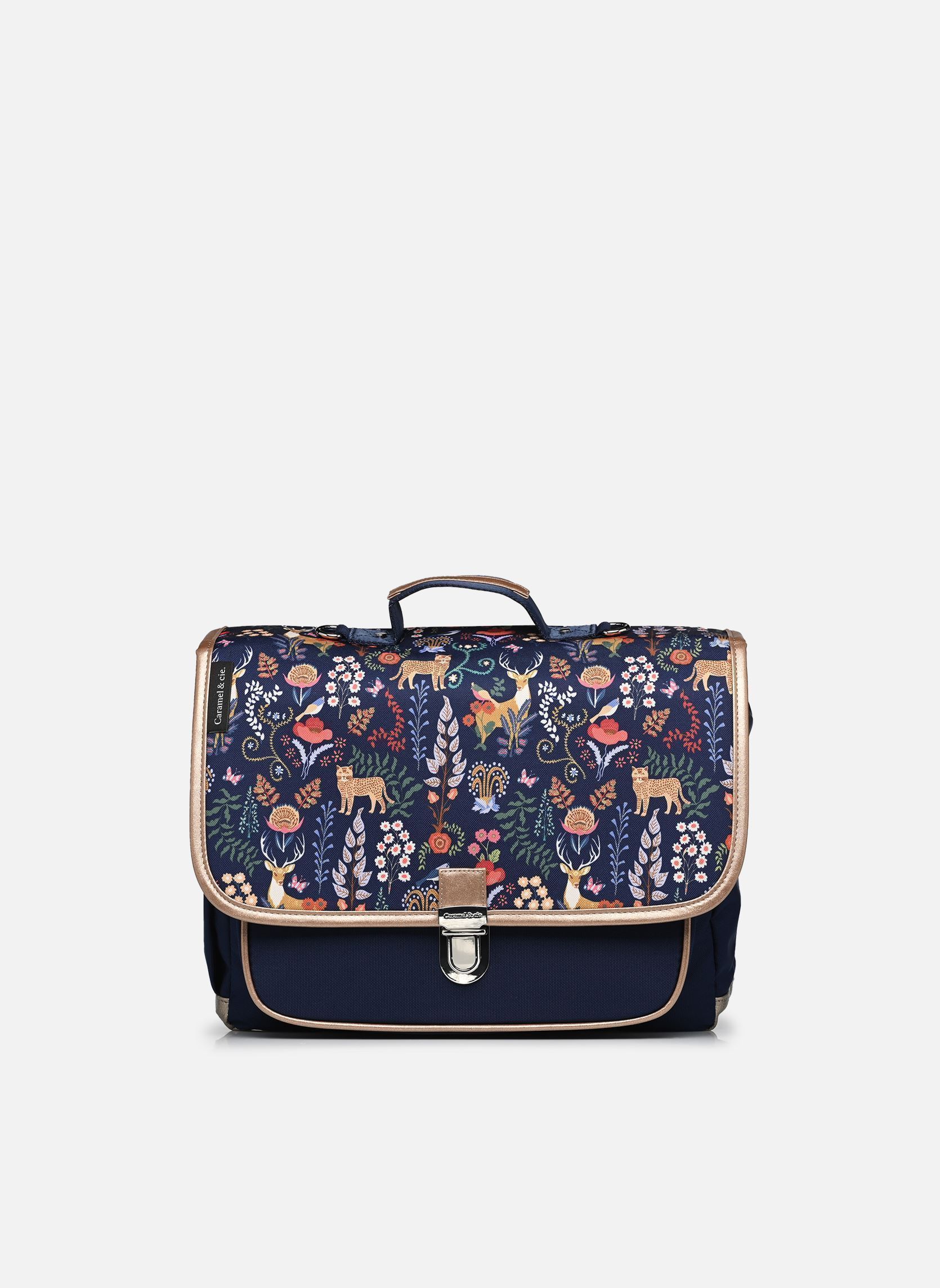 schooltassen Cartable 38 cm meisjes blauw Caramel & Cie schooltassen Cartable 38 cm meisjes blauw MAGIC FOREST