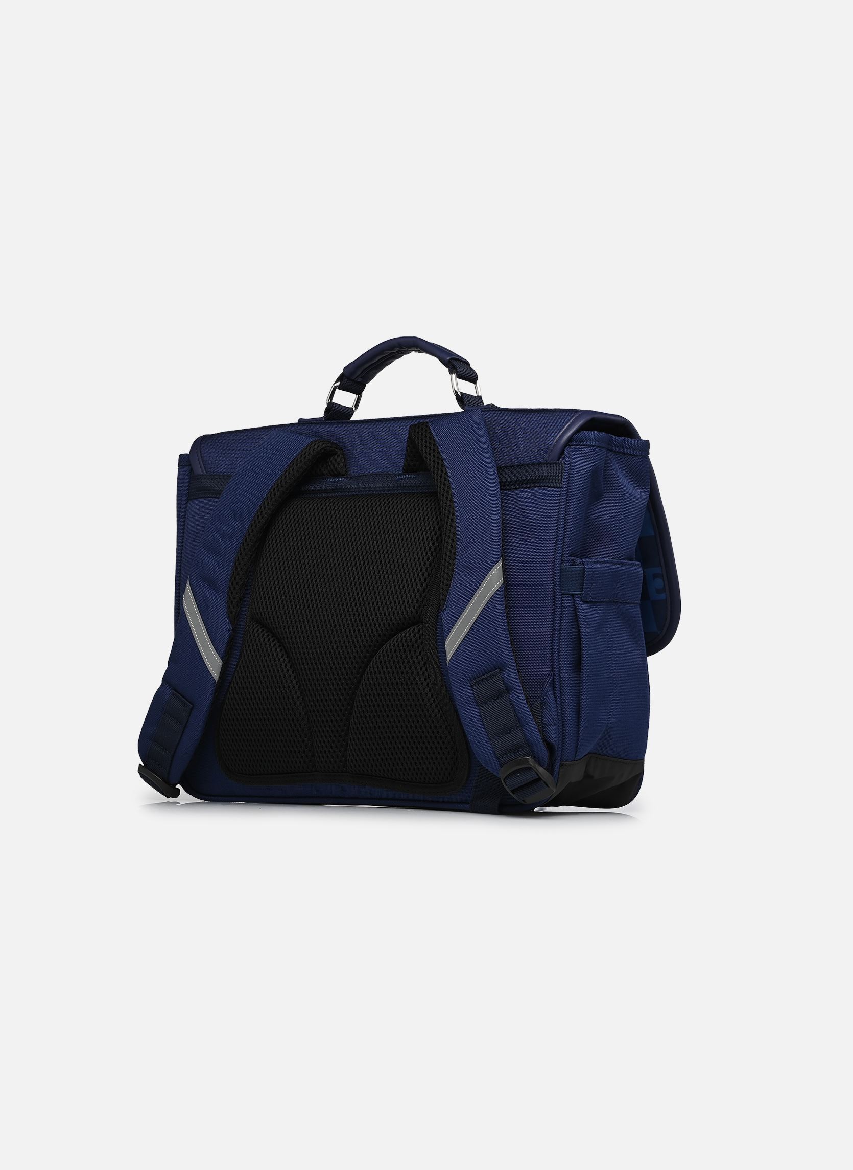 Schulranzen Cartable 38 cm jungen blau Caramel & Cie Schulranzen Cartable 38 cm jungen blau PIXEL ART