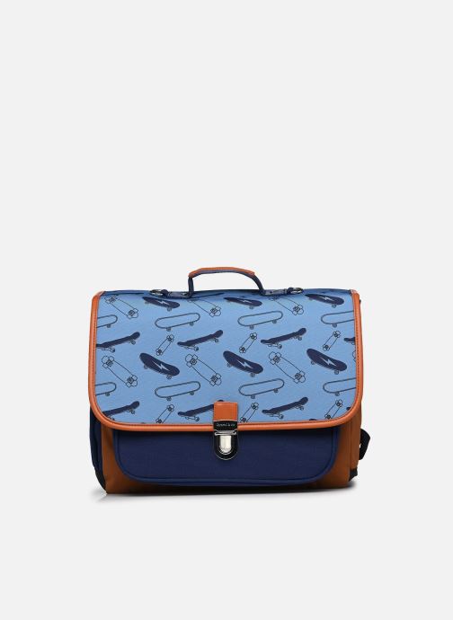 Caramel & Cie Cartables Cartable 38 cm garçon bleu