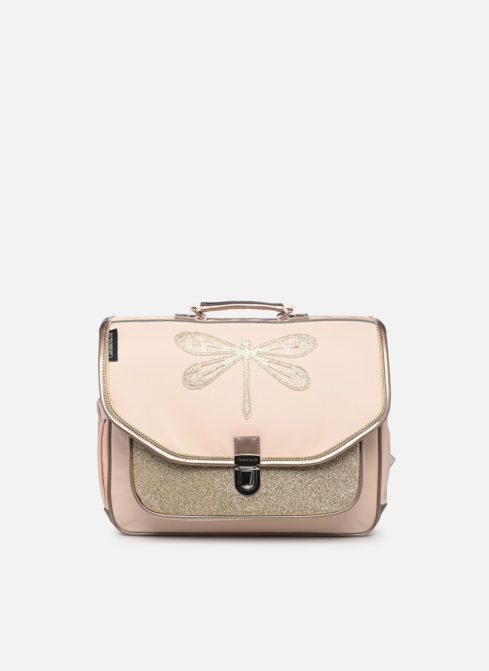 Schulranzen Cartable 38 cm mädchen rosa Caramel & Cie Schulranzen Cartable 38 cm mädchen rosa LIBELLULE ROSE 1