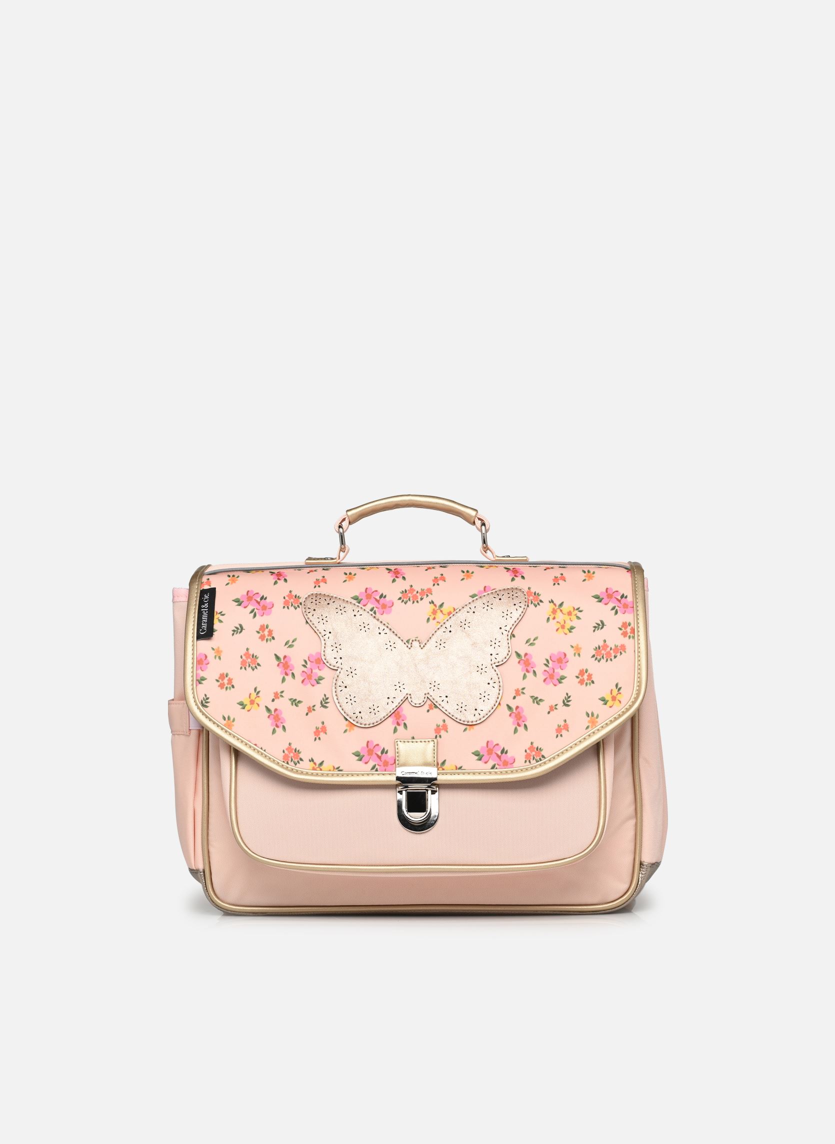 Schulranzen Cartable 38 cm mädchen rosa Caramel & Cie Schulranzen Cartable 38 cm mädchen rosa PAPILLON LIBERTY