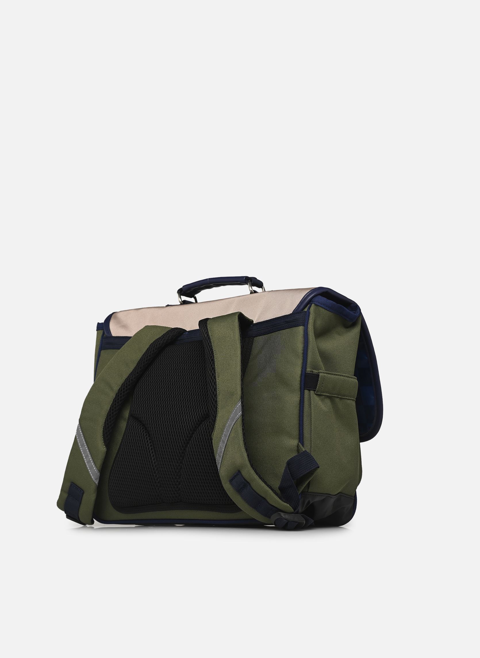 Cartables Cartable 38 cm garçon vert Caramel & Cie Cartables Cartable 38 cm garçon vert SAFARI