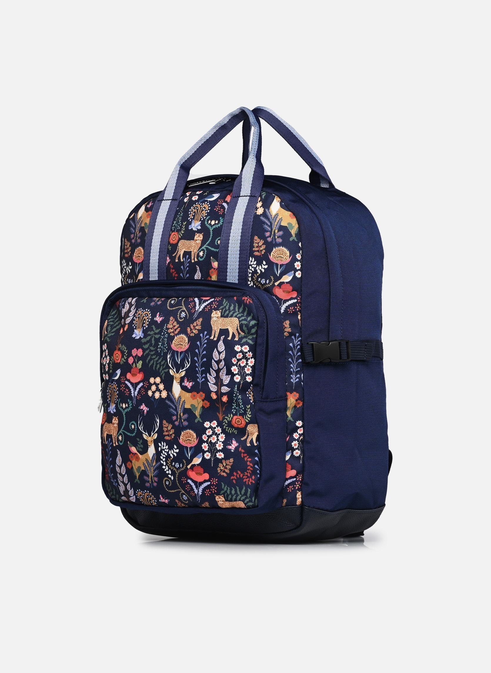 Schulranzen Sac à dos moyen mädchen blau Caramel & Cie Schulranzen Sac à dos moyen mädchen blau MAGIC FOREST