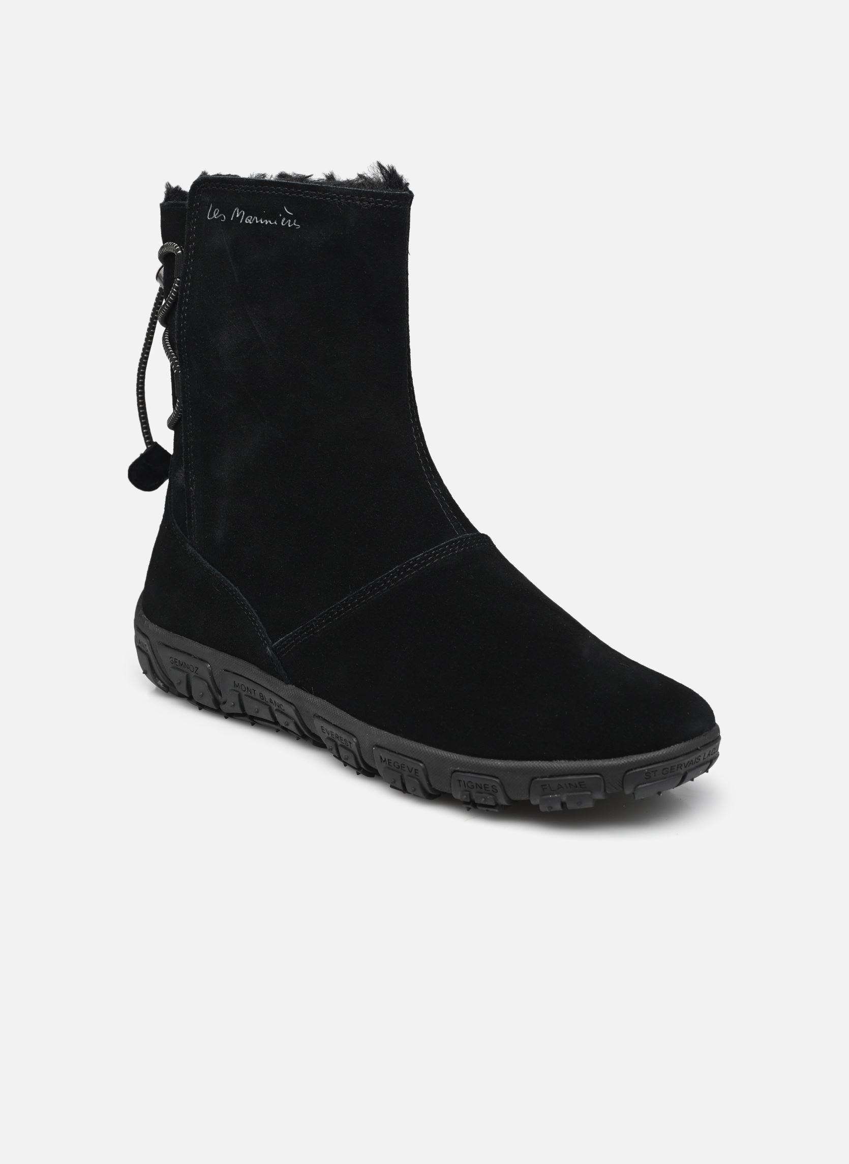 Bottines fourrées Jazsnow femme noir TBS Bottines fourrées Jazsnow femme noir NOIR