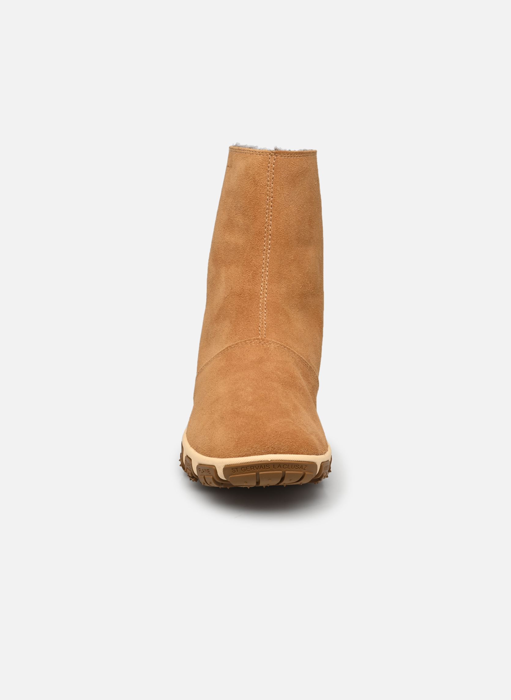 Bottines fourrées Jazsnow femme marron TBS Bottines fourrées Jazsnow femme marron Cognac