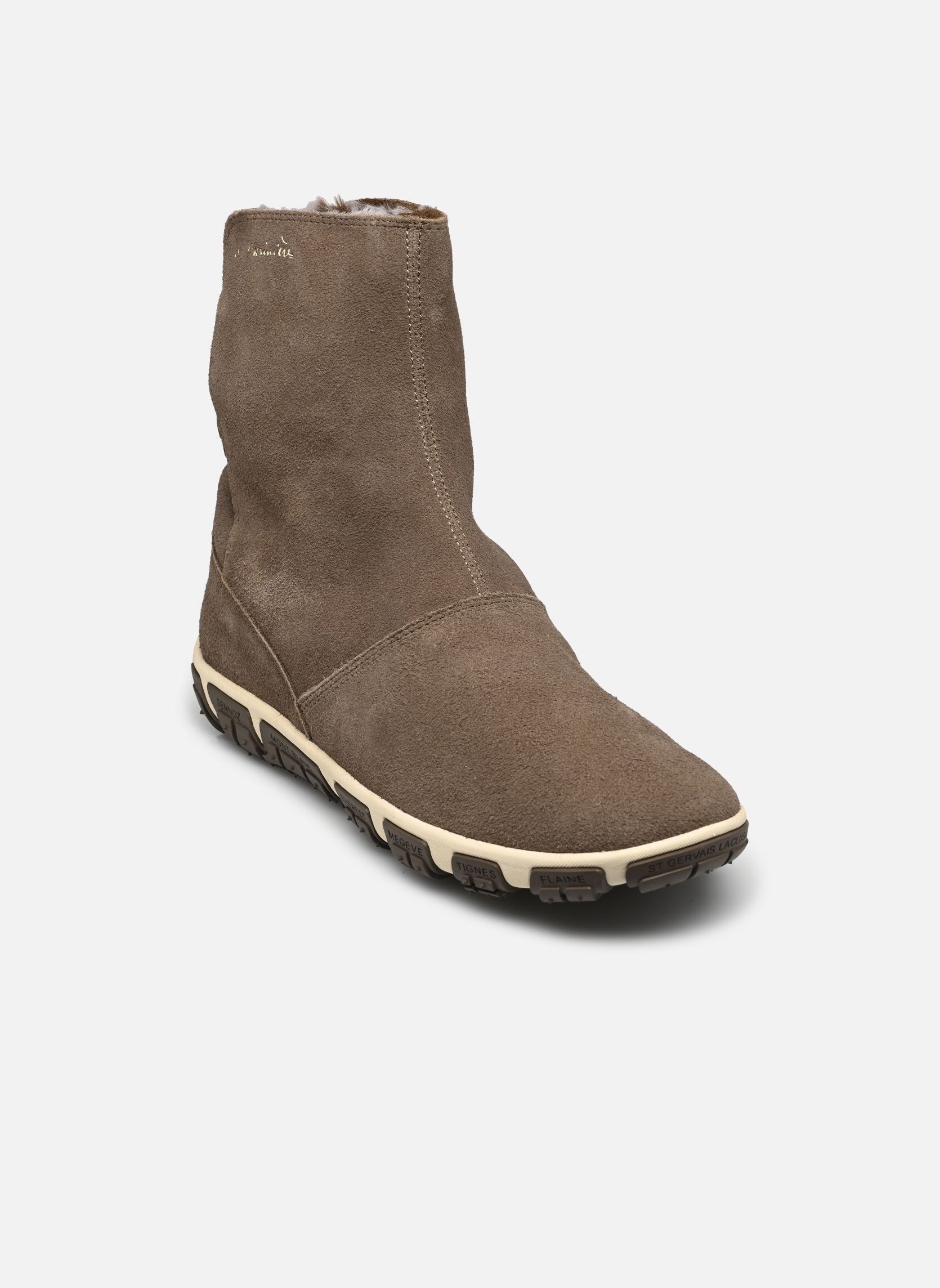 Stivaletti foderati Jazsnow donna beige TBS Stivaletti foderati Jazsnow donna beige Taupe + Beige