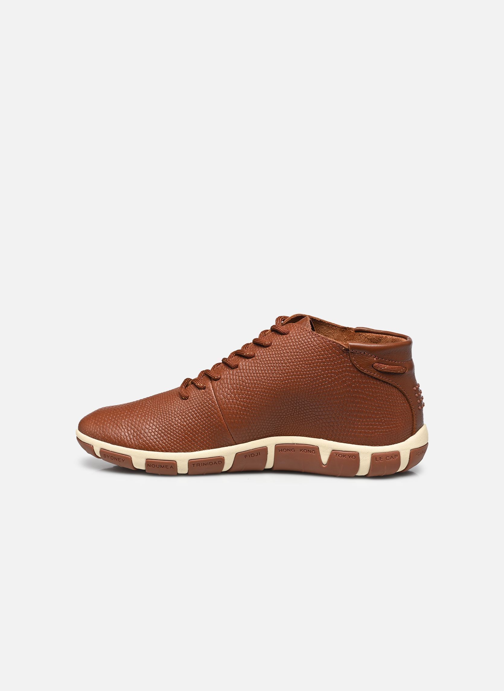 Baskets montantes Juhayna femme marron TBS Baskets montantes Juhayna femme marron CHATAIGNE