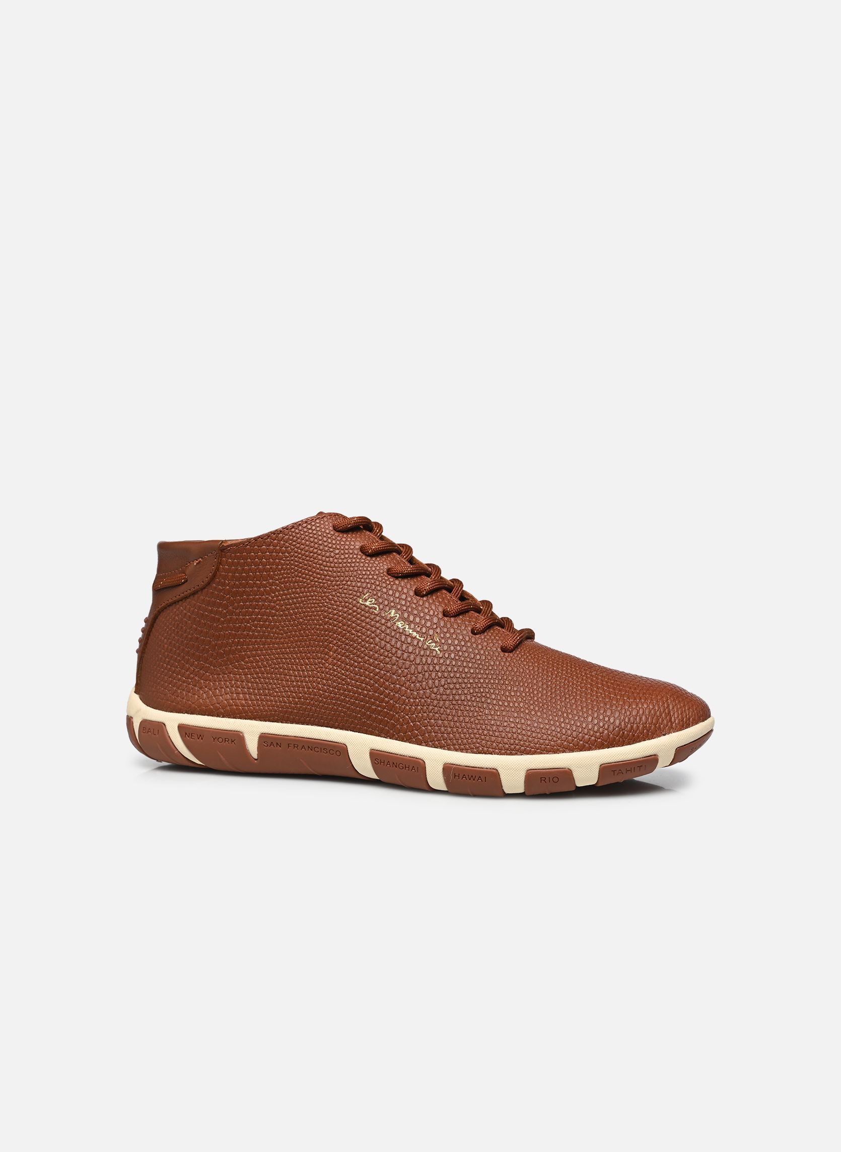 Baskets montantes Juhayna femme marron TBS Baskets montantes Juhayna femme marron CHATAIGNE
