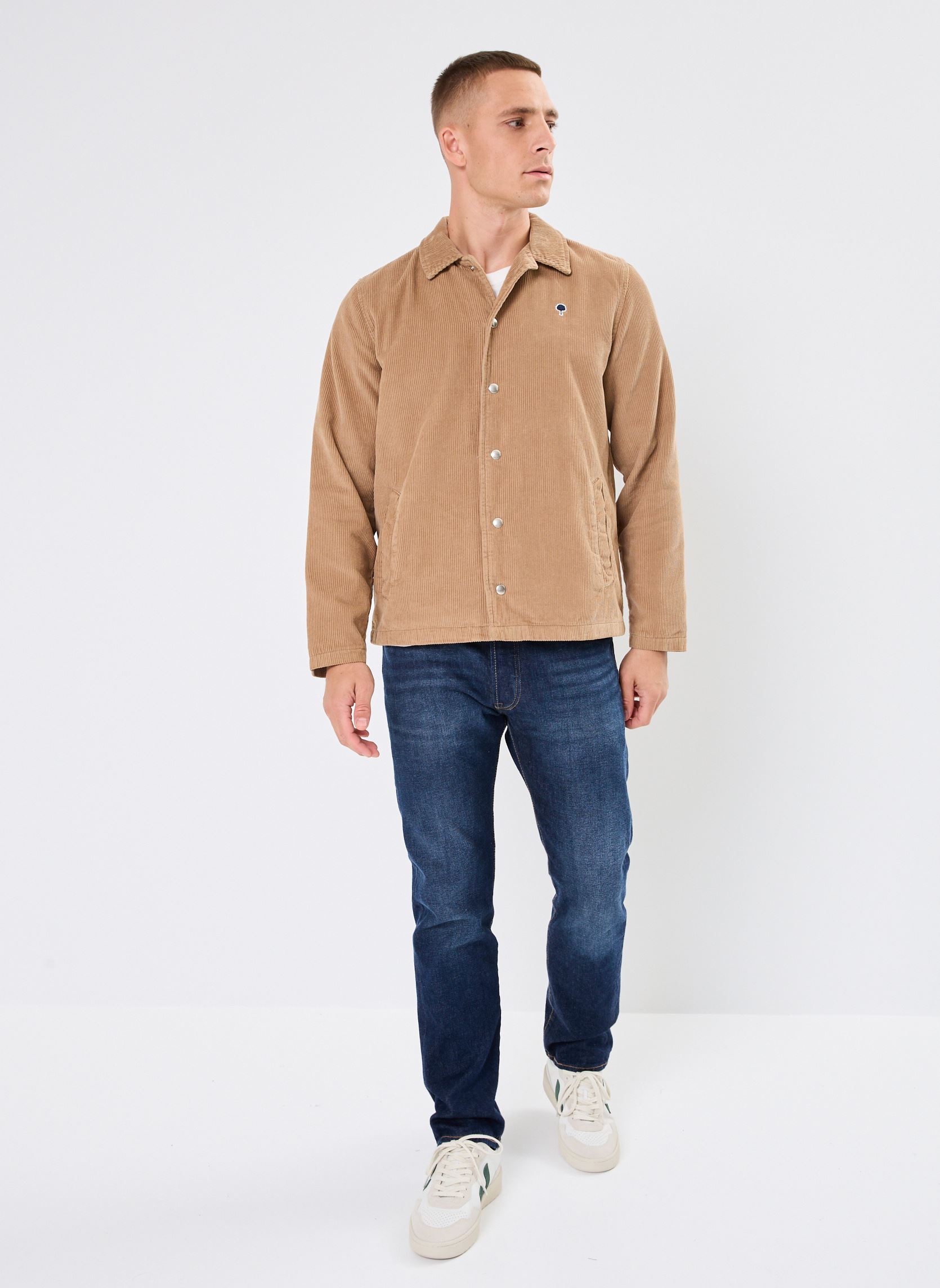 Bomberjacken Sologne Jacket Cotton herren beige Faguo Bomberjacken Sologne Jacket Cotton herren beige BEI01