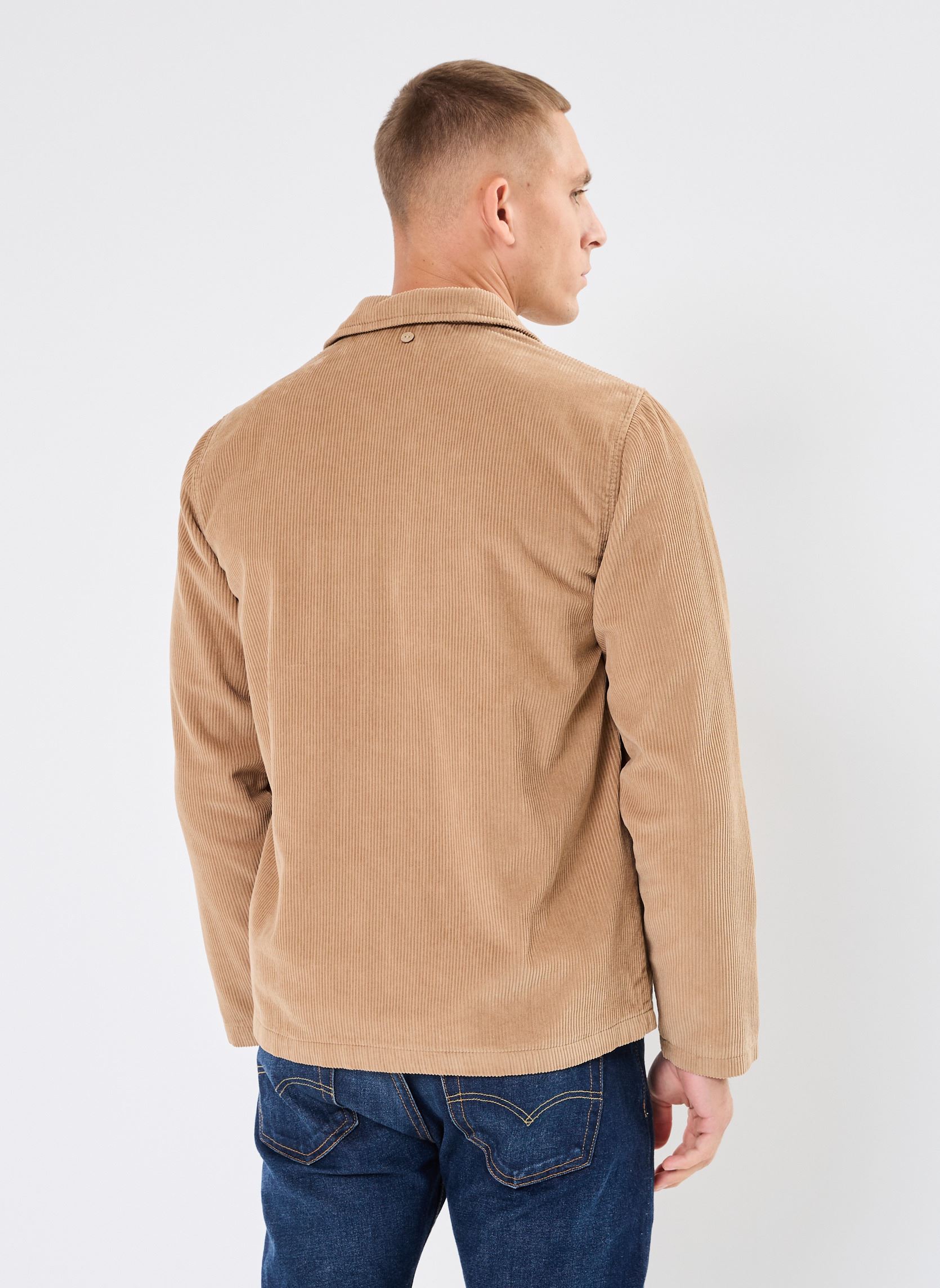 Bomberjacken Sologne Jacket Cotton herren beige Faguo Bomberjacken Sologne Jacket Cotton herren beige BEI01
