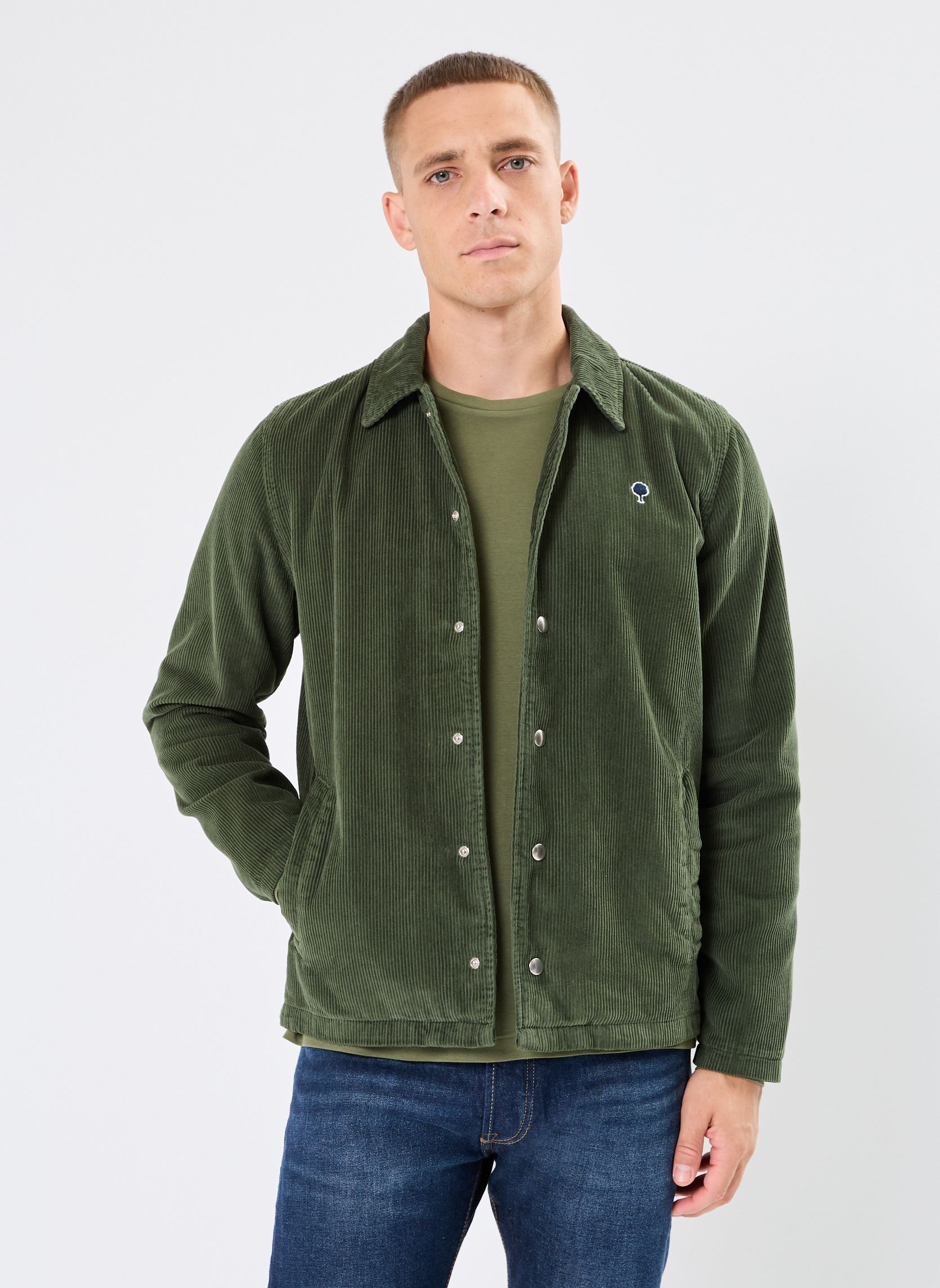 Blousons Sologne Jacket Cotton homme vert Faguo Blousons Sologne Jacket Cotton homme vert GRE31