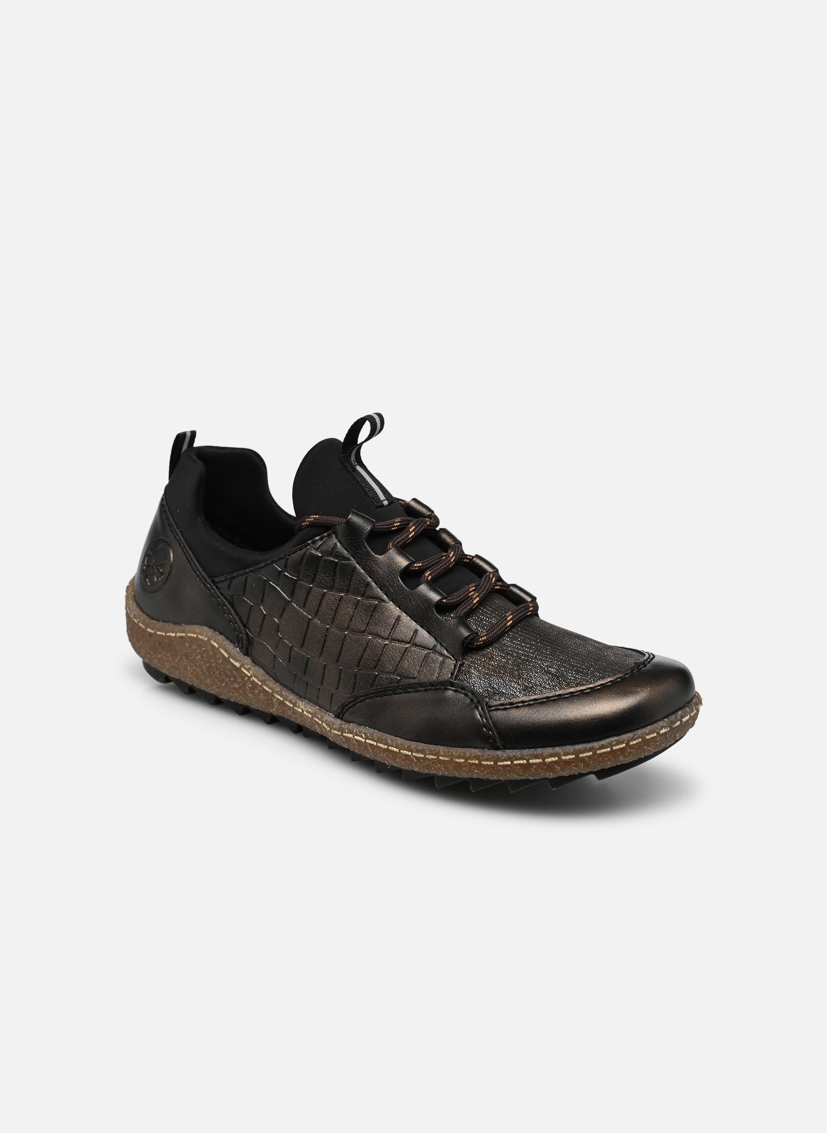 Lage sneakers Lison dames bruin Rieker Lage sneakers Lison dames bruin ANTIK/SCHWARZ-ANTIQUE/ANTIK/SC