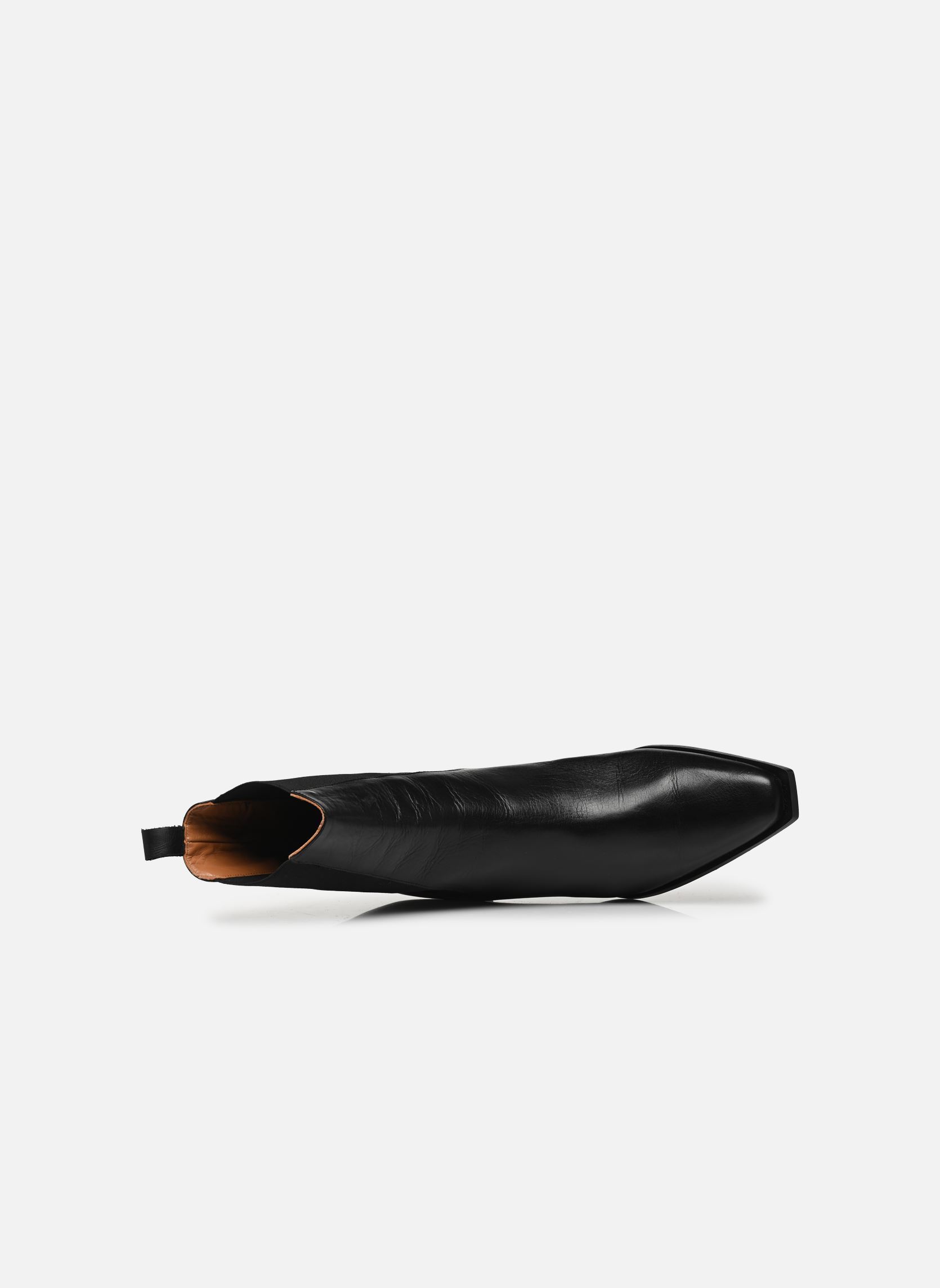Niedrige Ankle Boots Laura damen schwarz Georgia Rose Niedrige Ankle Boots Laura damen schwarz Cuir noir