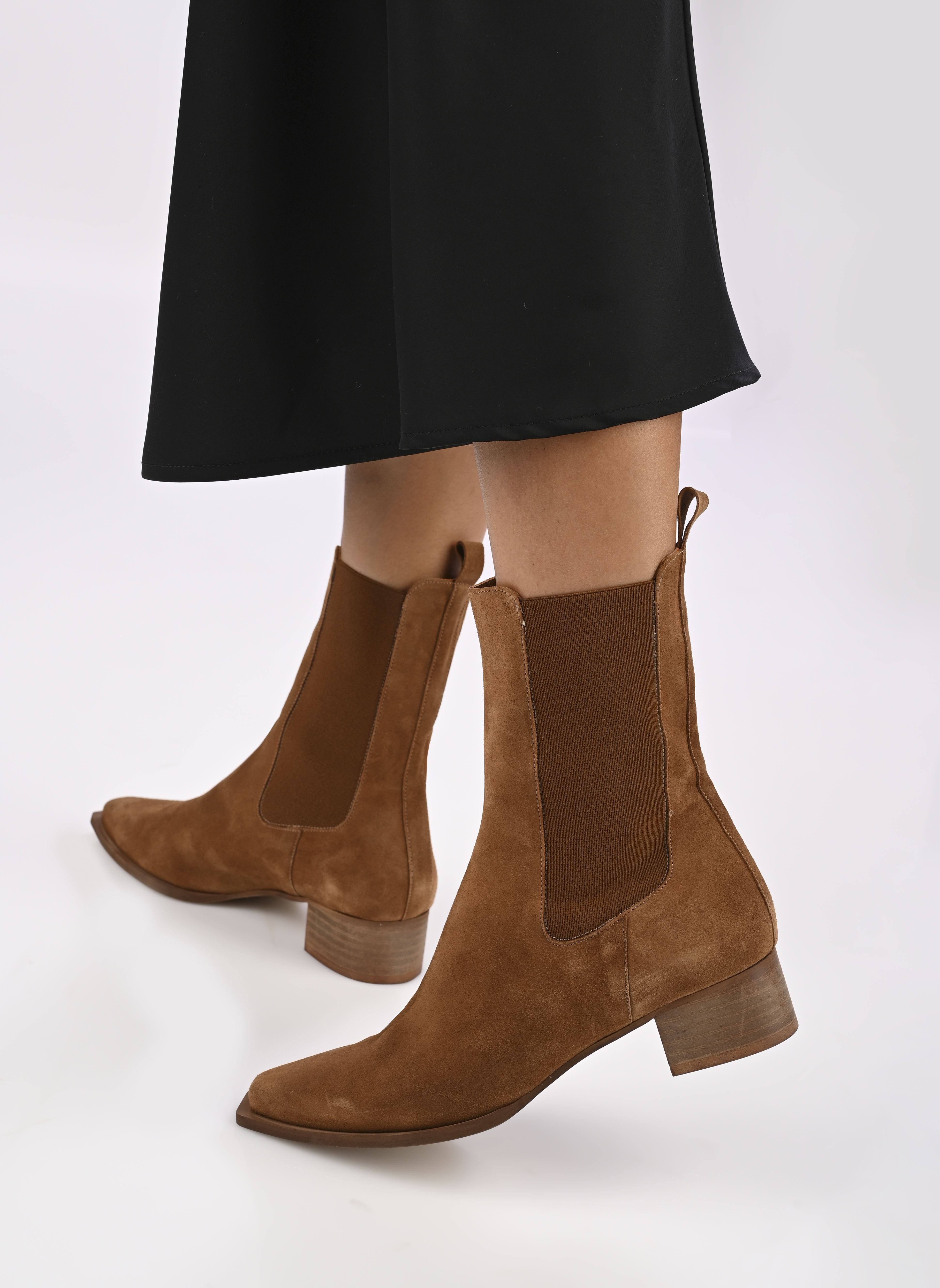 Niedrige Ankle Boots Laura damen braun Georgia Rose Niedrige Ankle Boots Laura damen braun Cognac