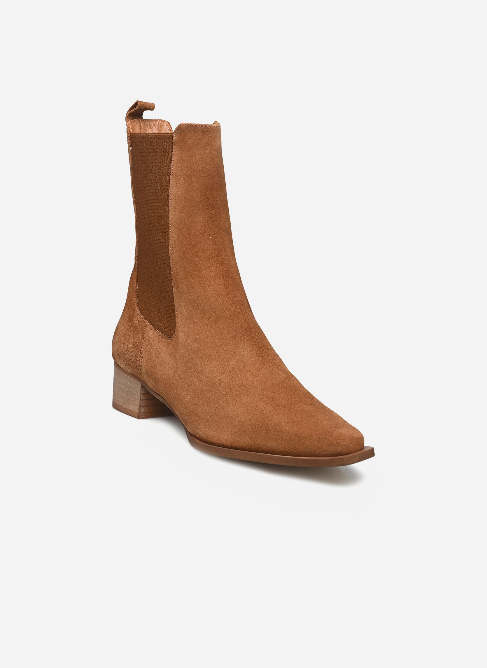Niedrige Ankle Boots Laura damen braun Georgia Rose Niedrige Ankle Boots Laura damen braun Cognac