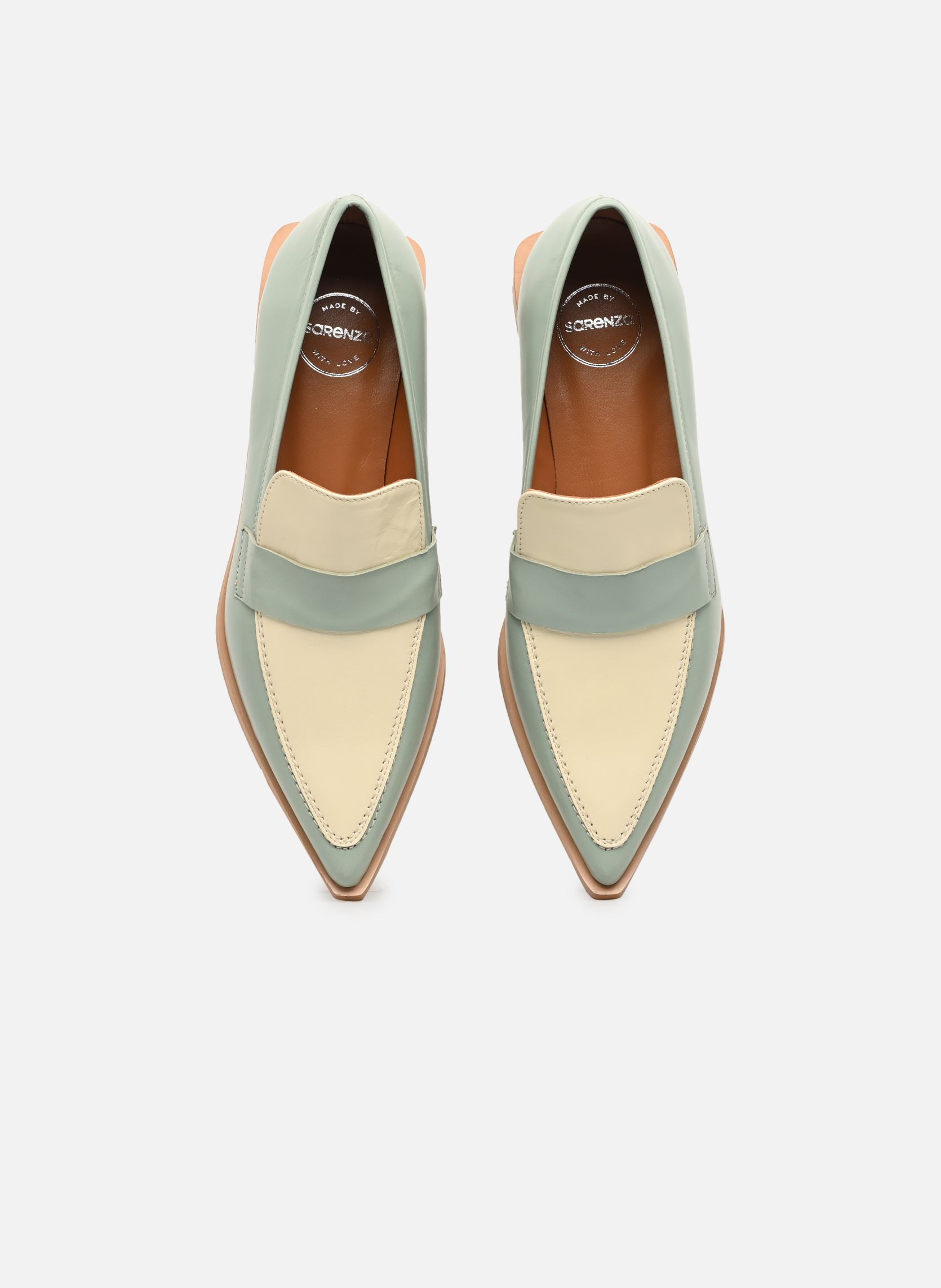 Mocassins Maddie dames meerkleurig Made By Sarenza Mocassins Maddie dames meerkleurig Salvia hielo