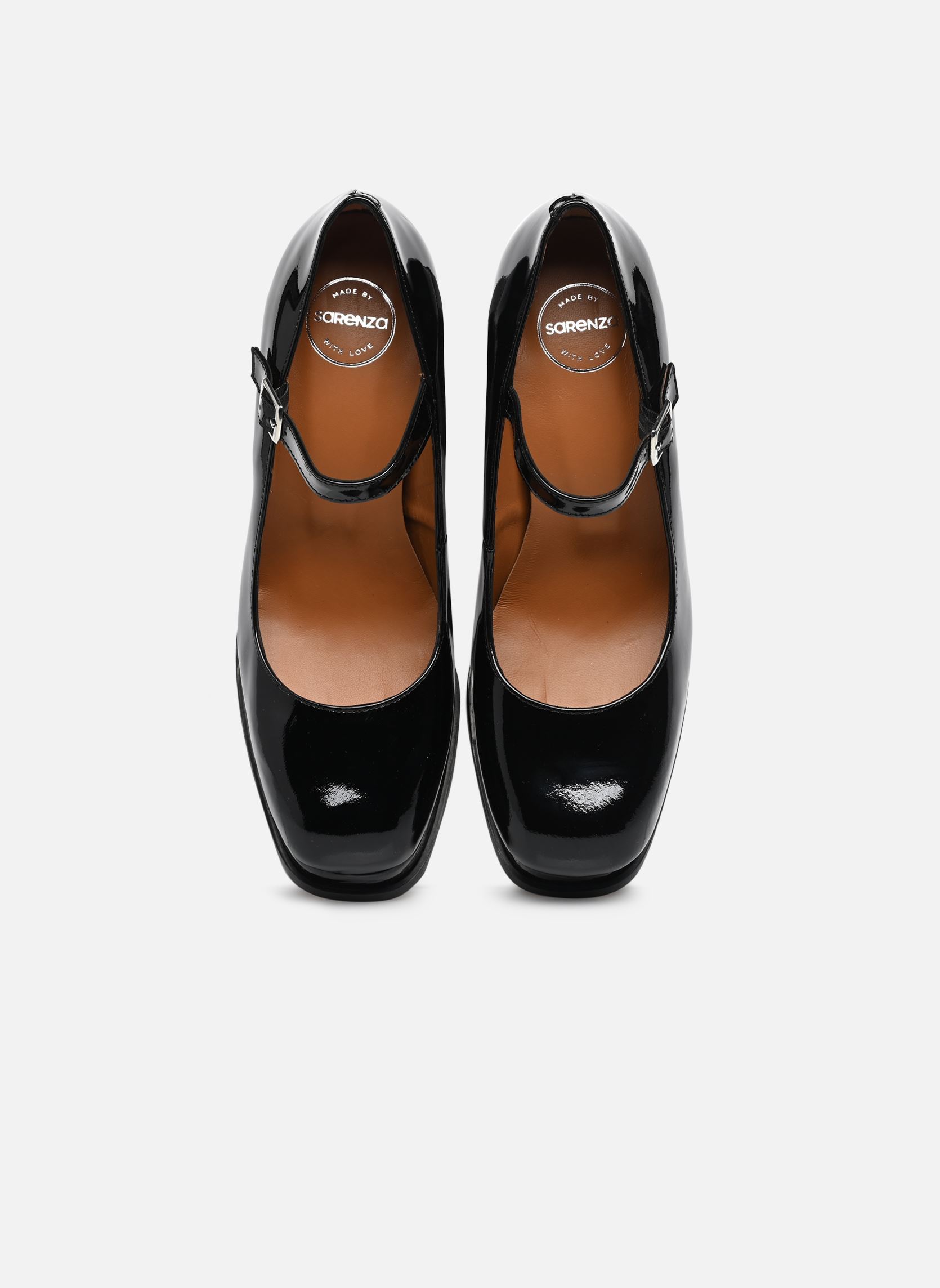 Slingback pumps Elvira - babies plateformes dames zwart Made By Sarenza Slingback pumps Elvira - babies plateformes dames zwart CHAROL NOIR