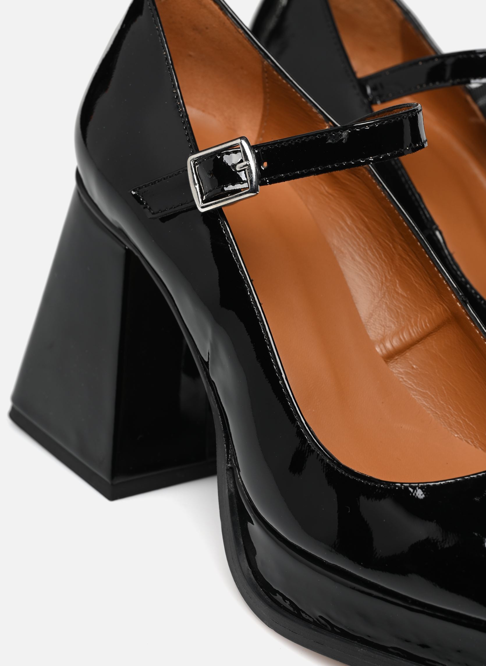 Slingback pumps Elvira - babies plateformes dames zwart Made By Sarenza Slingback pumps Elvira - babies plateformes dames zwart CHAROL NOIR