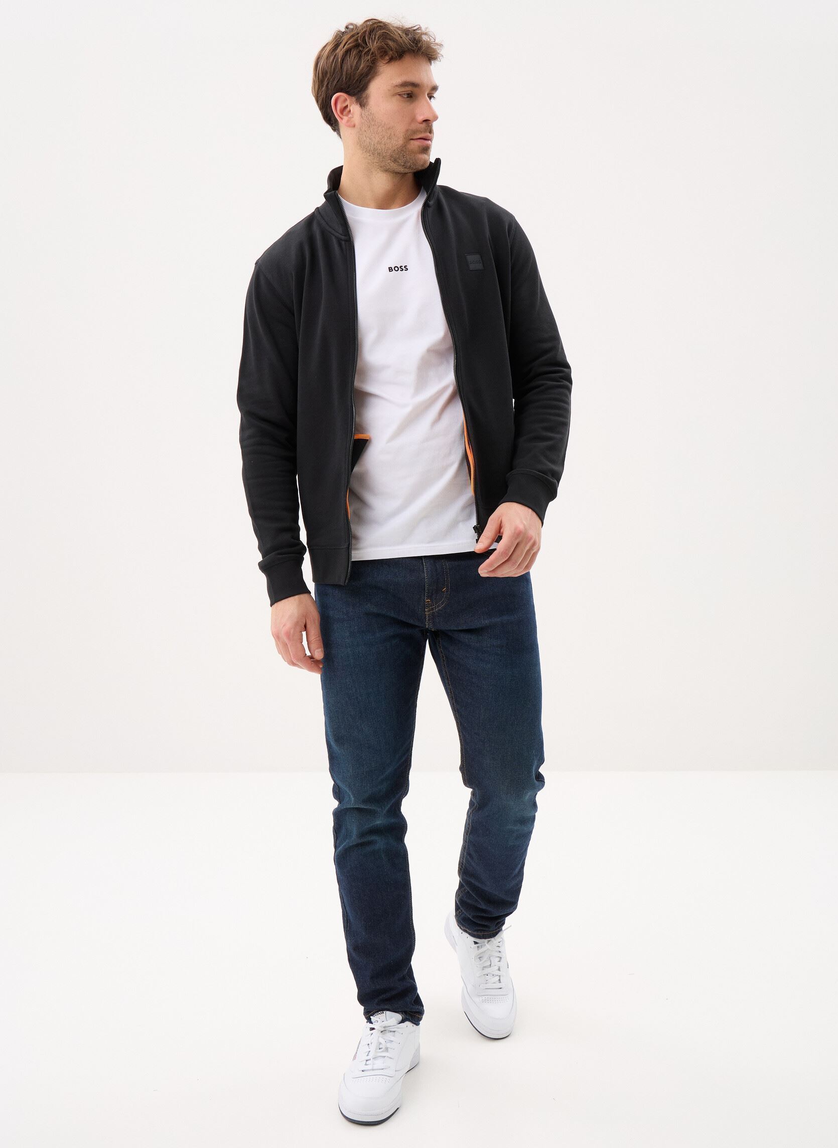 Sweats zippés Zestart homme noir BOSS Sweats zippés Zestart homme noir 001-BLACK