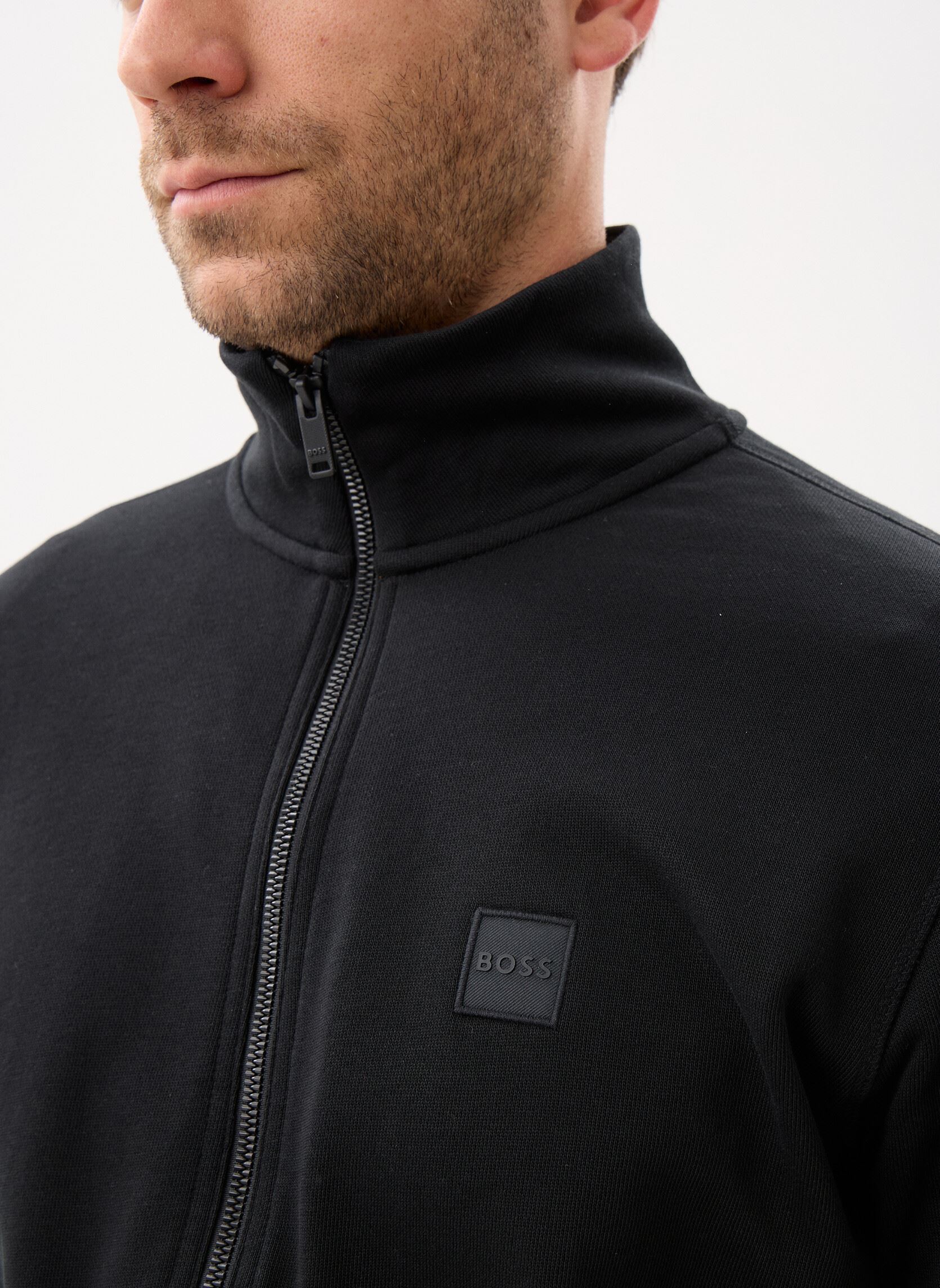 Sweats zippés Zestart homme noir BOSS Sweats zippés Zestart homme noir 001-BLACK
