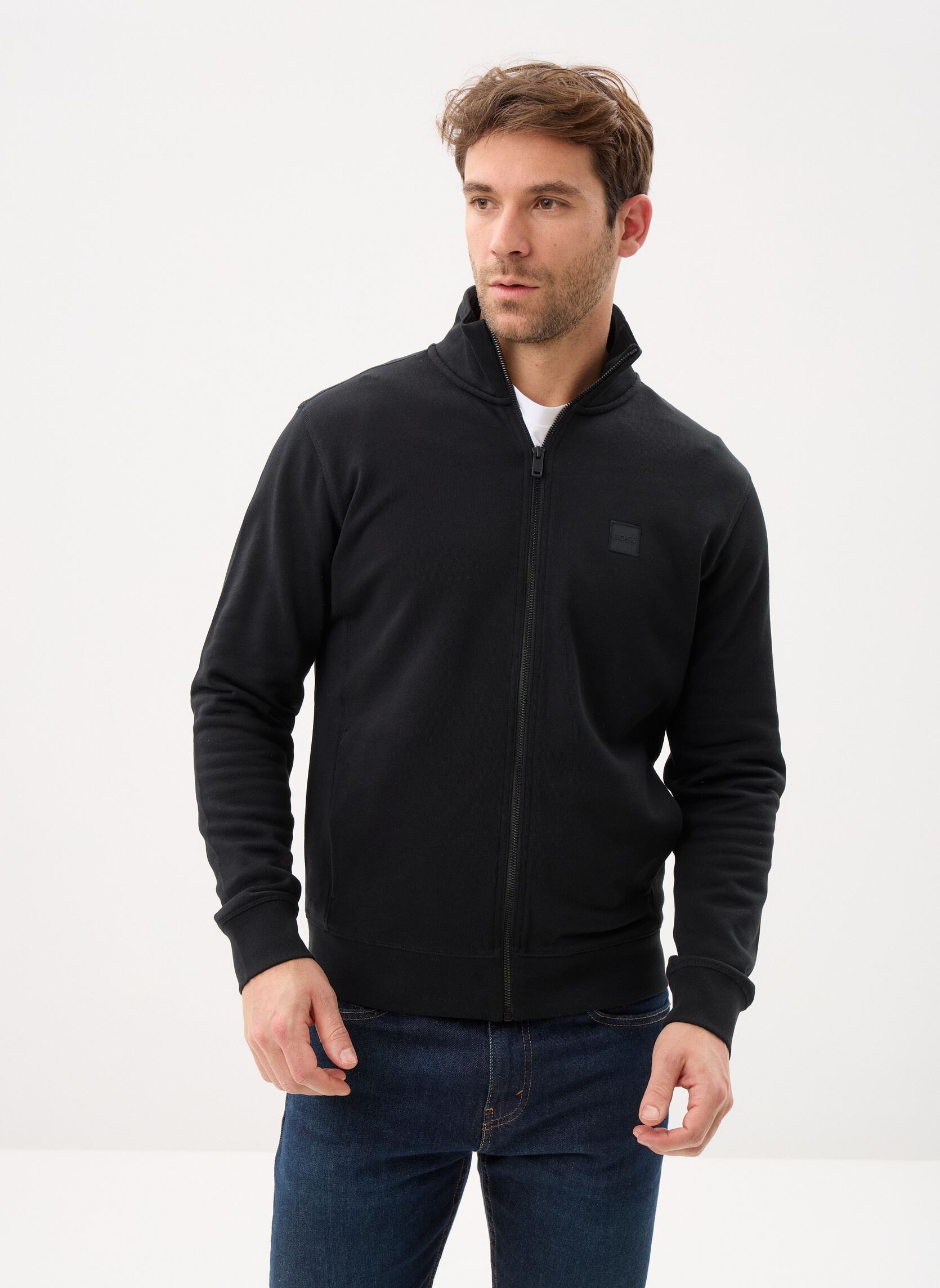 Sweat shirt BOSS Sweat zippé Zestart homme US - vue 2