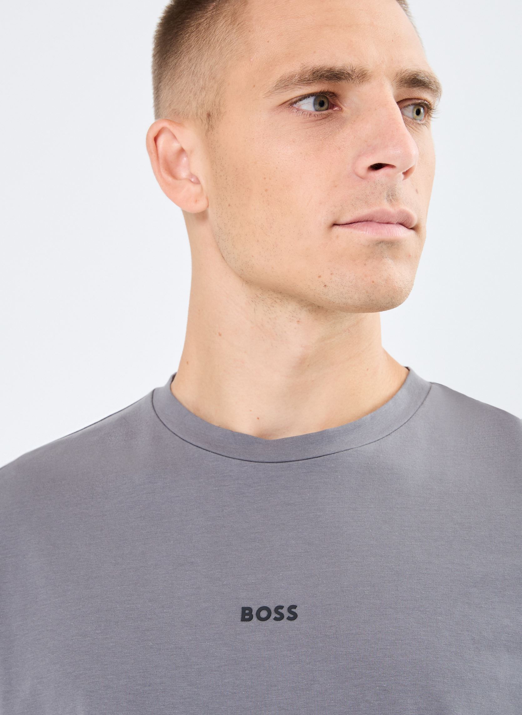 T-Shirts Tchup herren grau BOSS T-Shirts Tchup herren grau 029-Dark Grey