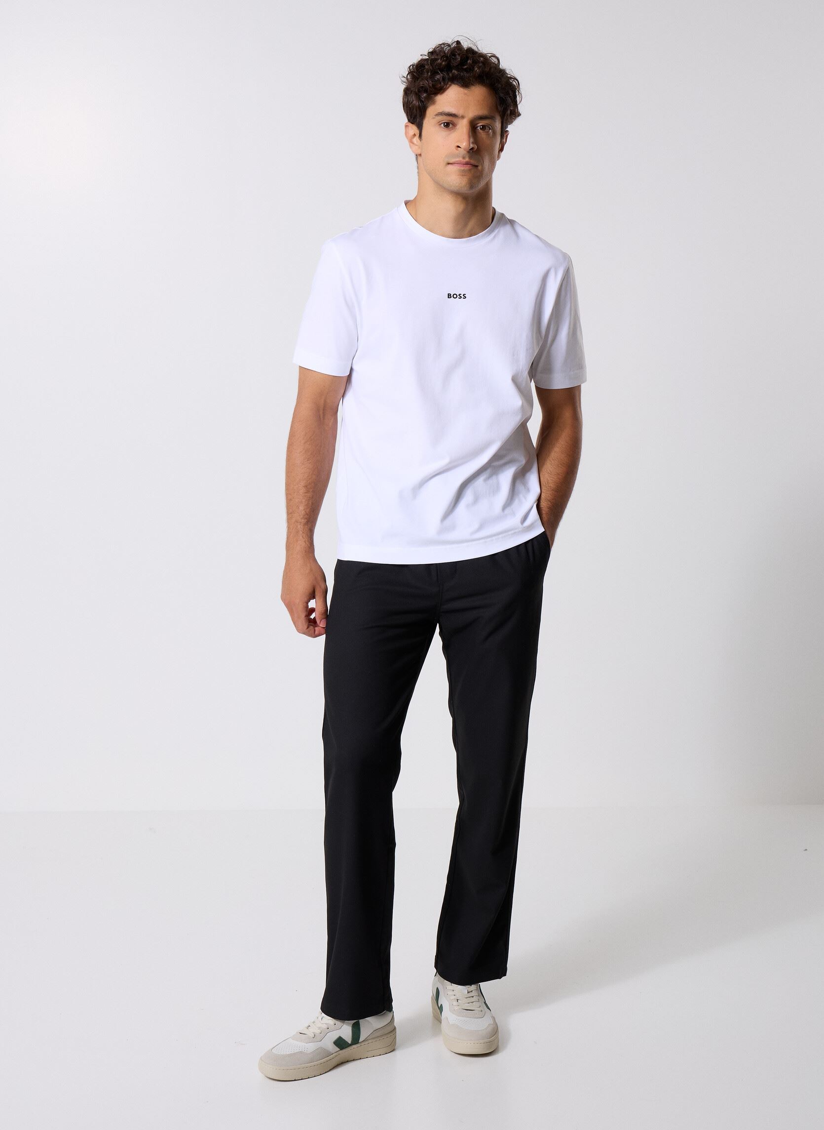 T-shirts Tchup heren wit BOSS T-shirts Tchup heren wit 100