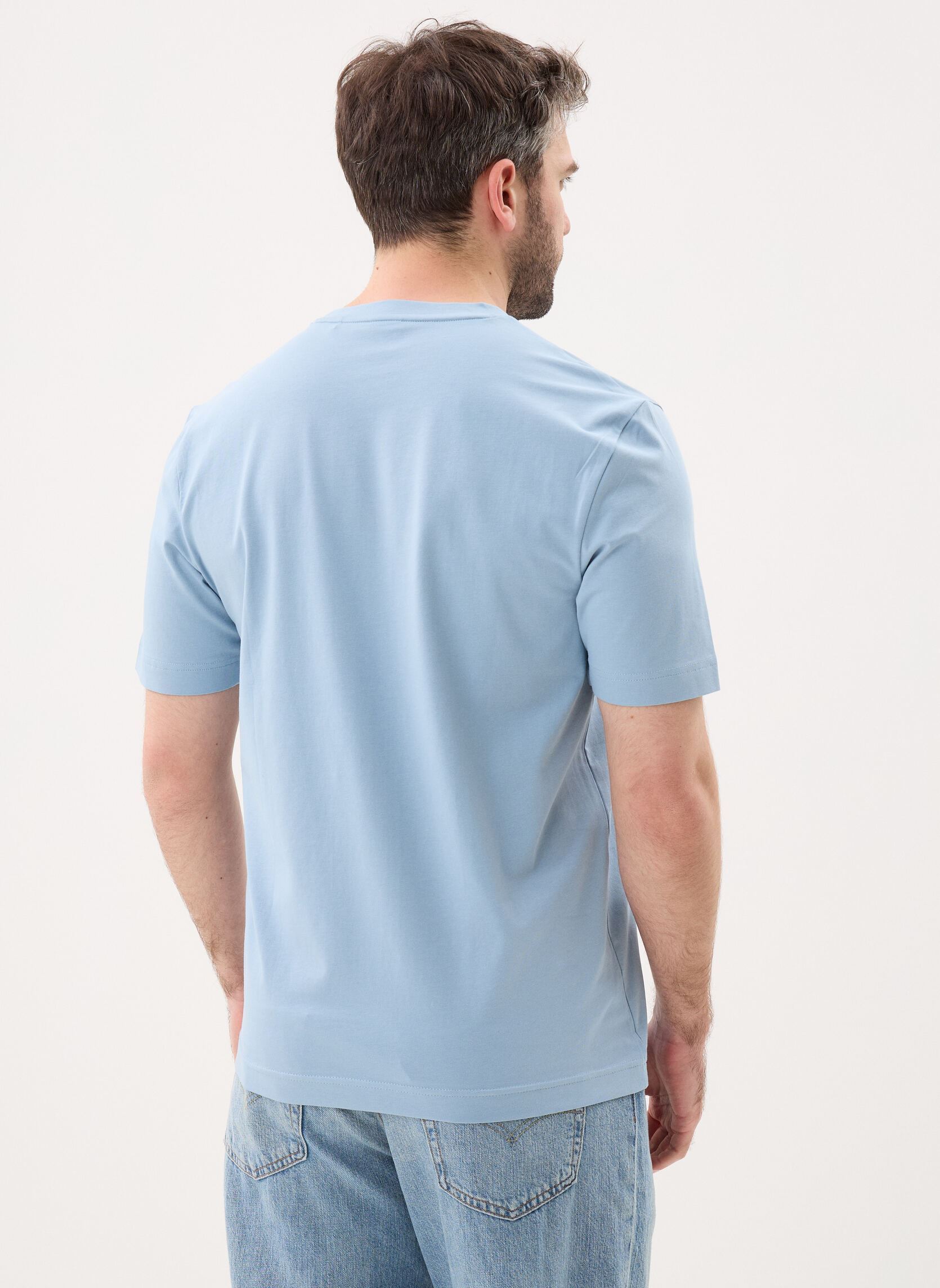 T-Shirts Tchup herren blau BOSS T-Shirts Tchup herren blau 458-Light/Pastel Blue