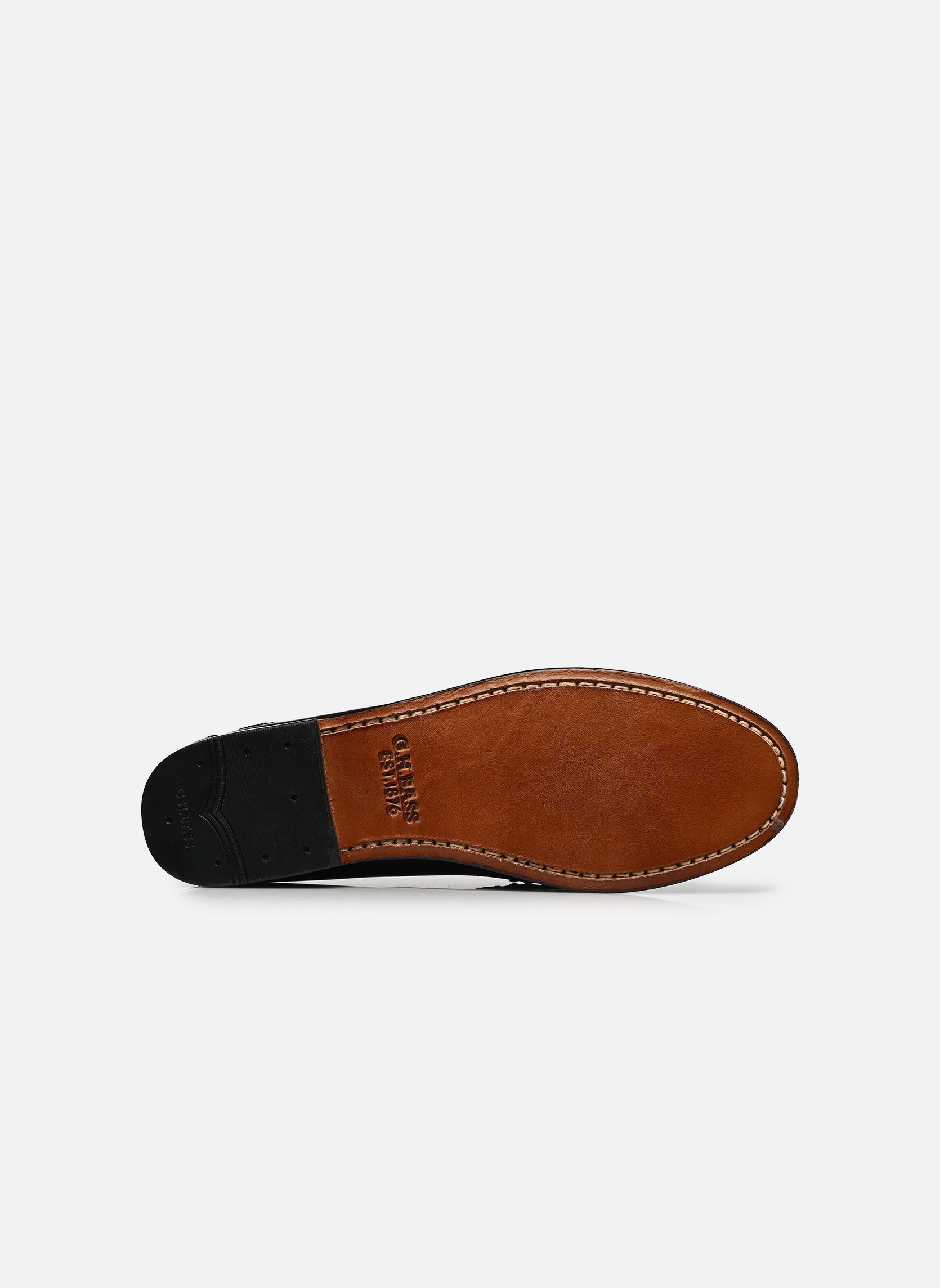 Mocassins WEEJUN WMN Penny Love femme noir G.H. Bass Mocassins WEEJUN WMN Penny Love femme noir BLACK LTHR / MONO