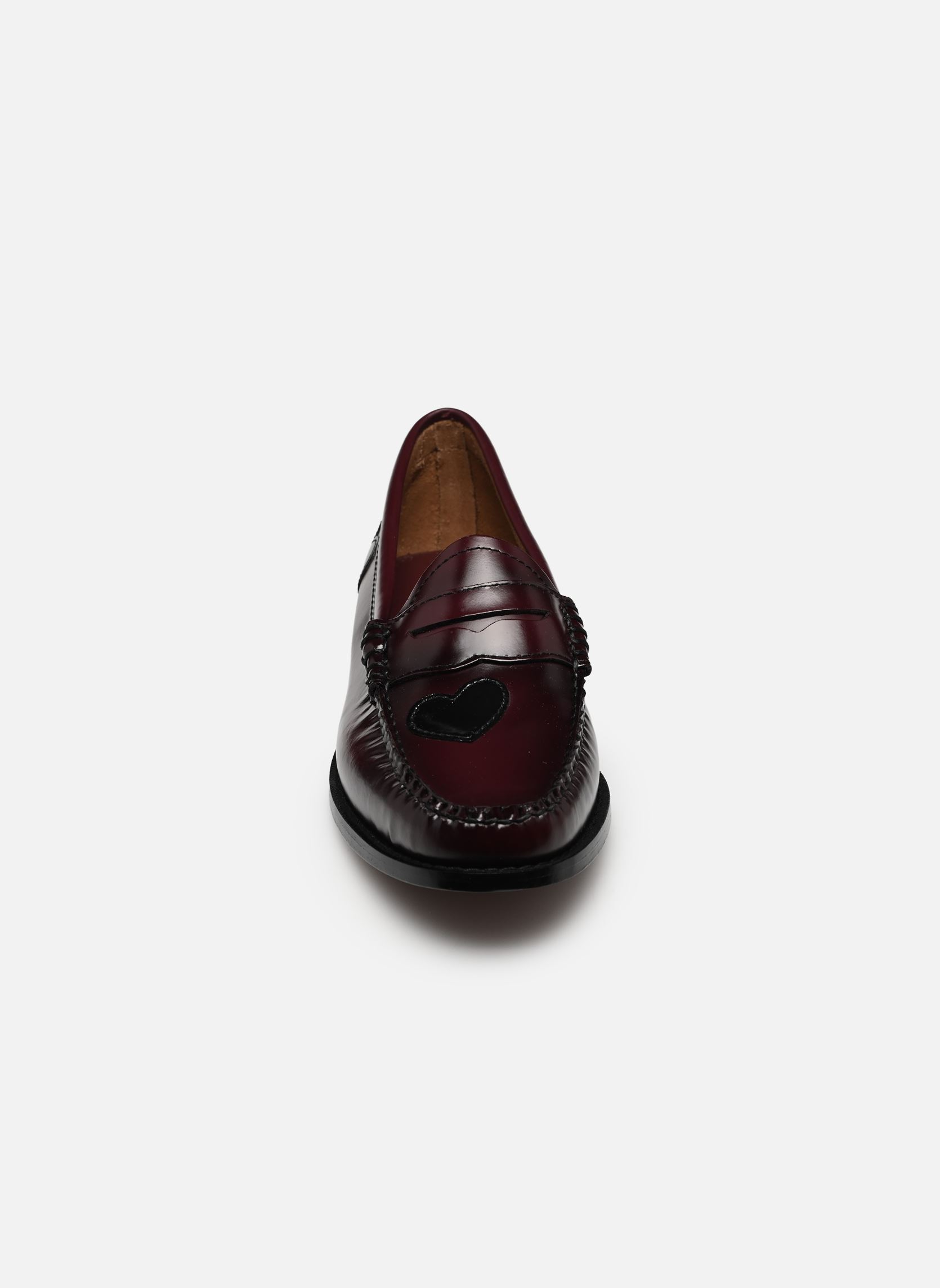 Mocassins WEEJUN WMN Penny Love femme bordeaux G.H. Bass Mocassins WEEJUN WMN Penny Love femme bordeaux WINE LTHR