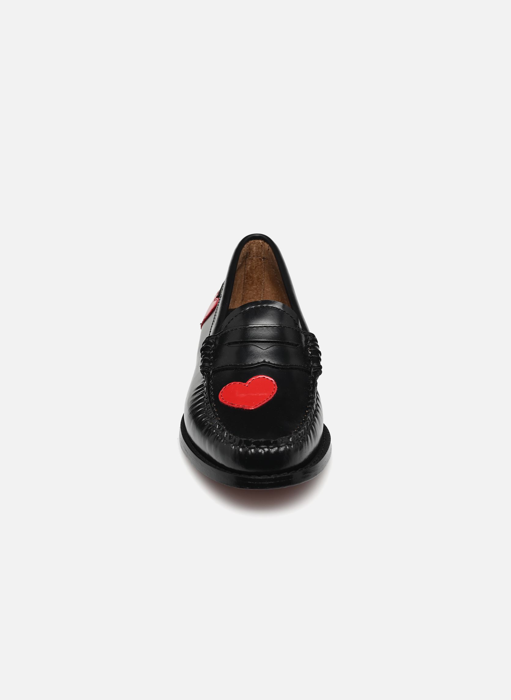 Mocassini WEEJUN WMN Penny Love donna multicolore G.H. Bass Mocassini WEEJUN WMN Penny Love donna multicolore BLACK LTHR W/RED