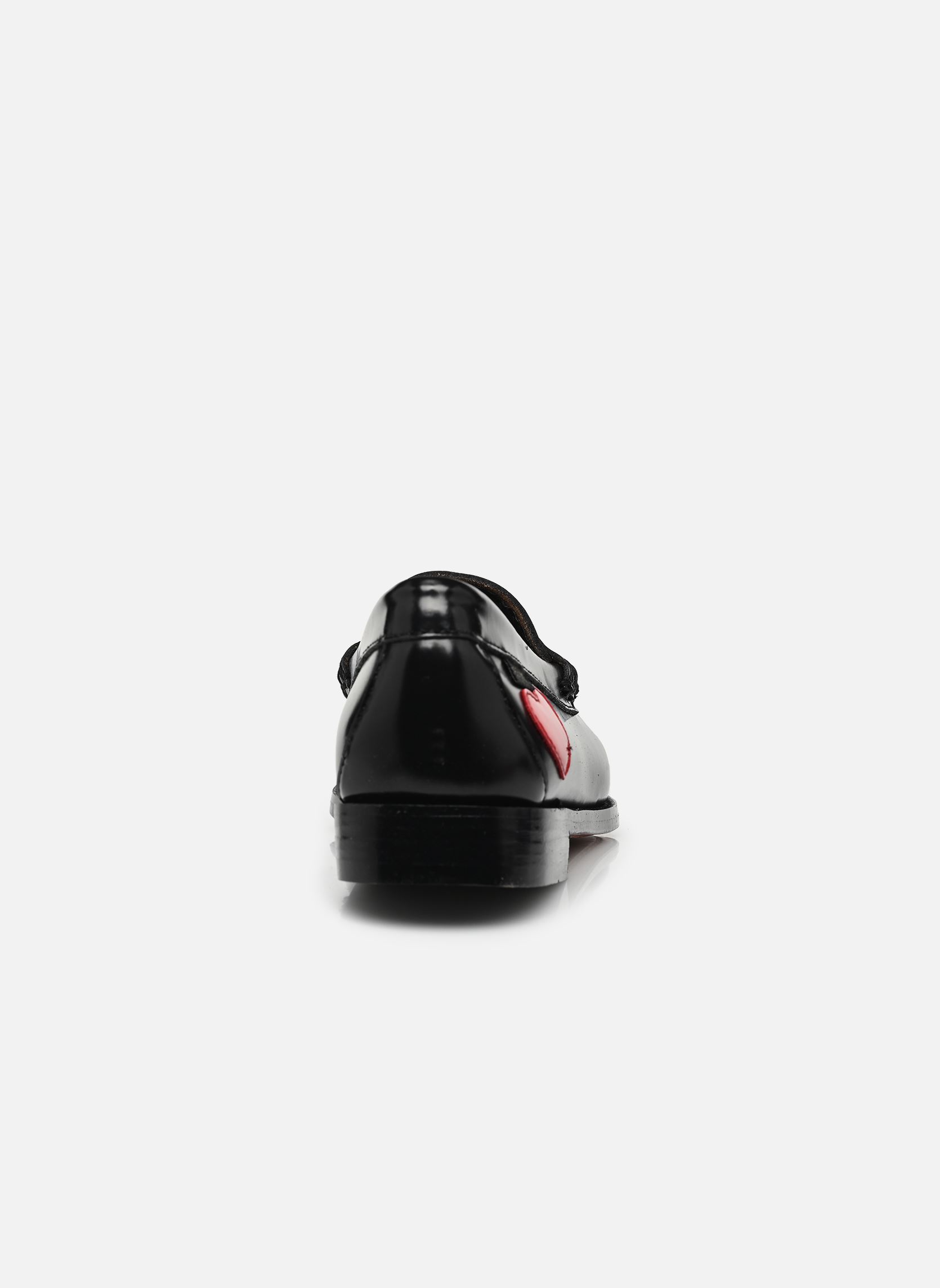 Mocassini WEEJUN WMN Penny Love donna multicolore G.H. Bass Mocassini WEEJUN WMN Penny Love donna multicolore BLACK LTHR W/RED