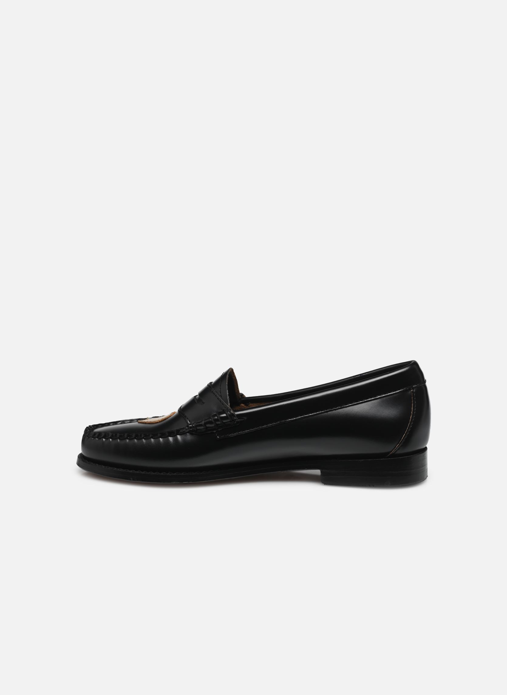 Mocasines WEEJUN WMN Penny Love mujer negro G.H. Bass Mocasines WEEJUN WMN Penny Love mujer negro BLACK LTHR W/GOLD