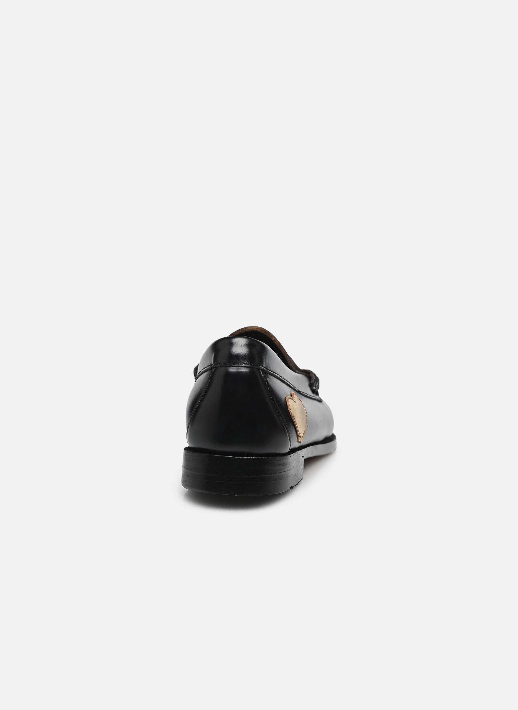 Mocasines WEEJUN WMN Penny Love mujer negro G.H. Bass Mocasines WEEJUN WMN Penny Love mujer negro BLACK LTHR W/GOLD