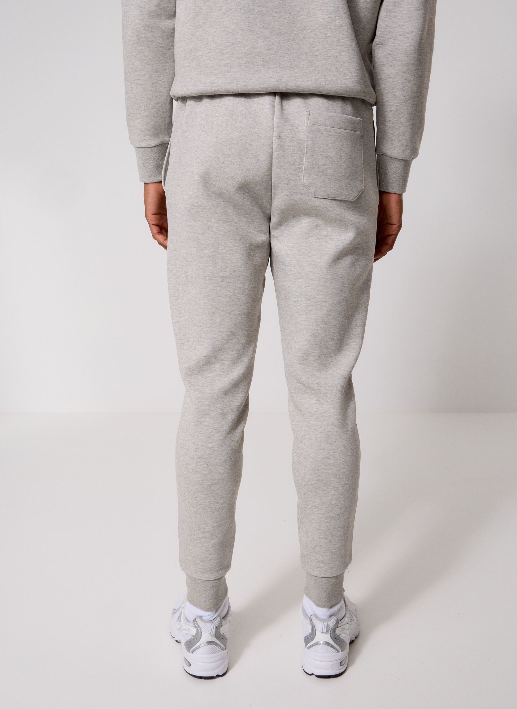 Joggings Pantalon De Jogging Maille Double 710881 homme gris Polo Ralph Lauren Joggings Pantalon De Jogging Maille Double 710881 homme gris DARK SPORT HEATHER/C1730
